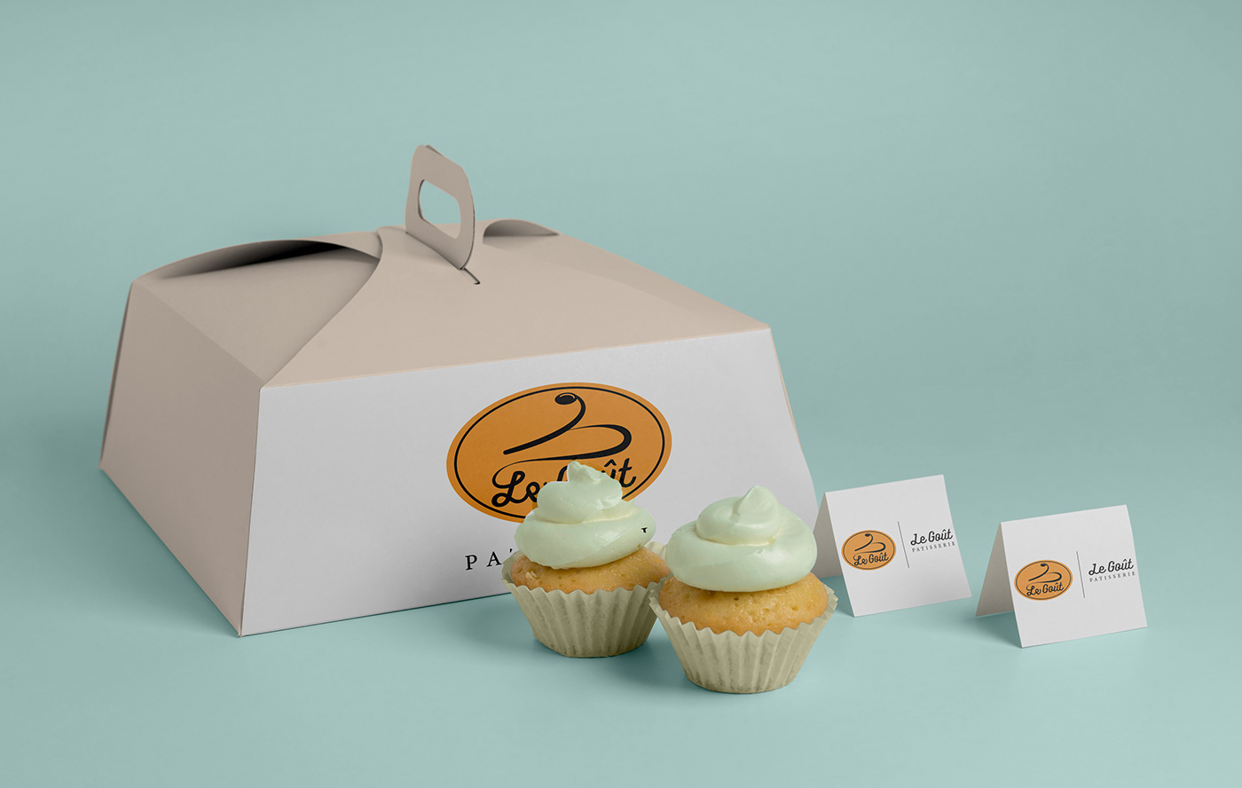 logo brand identity Logo Design Graphic Designer branding  Patisserie pastry dessert sweet Food 