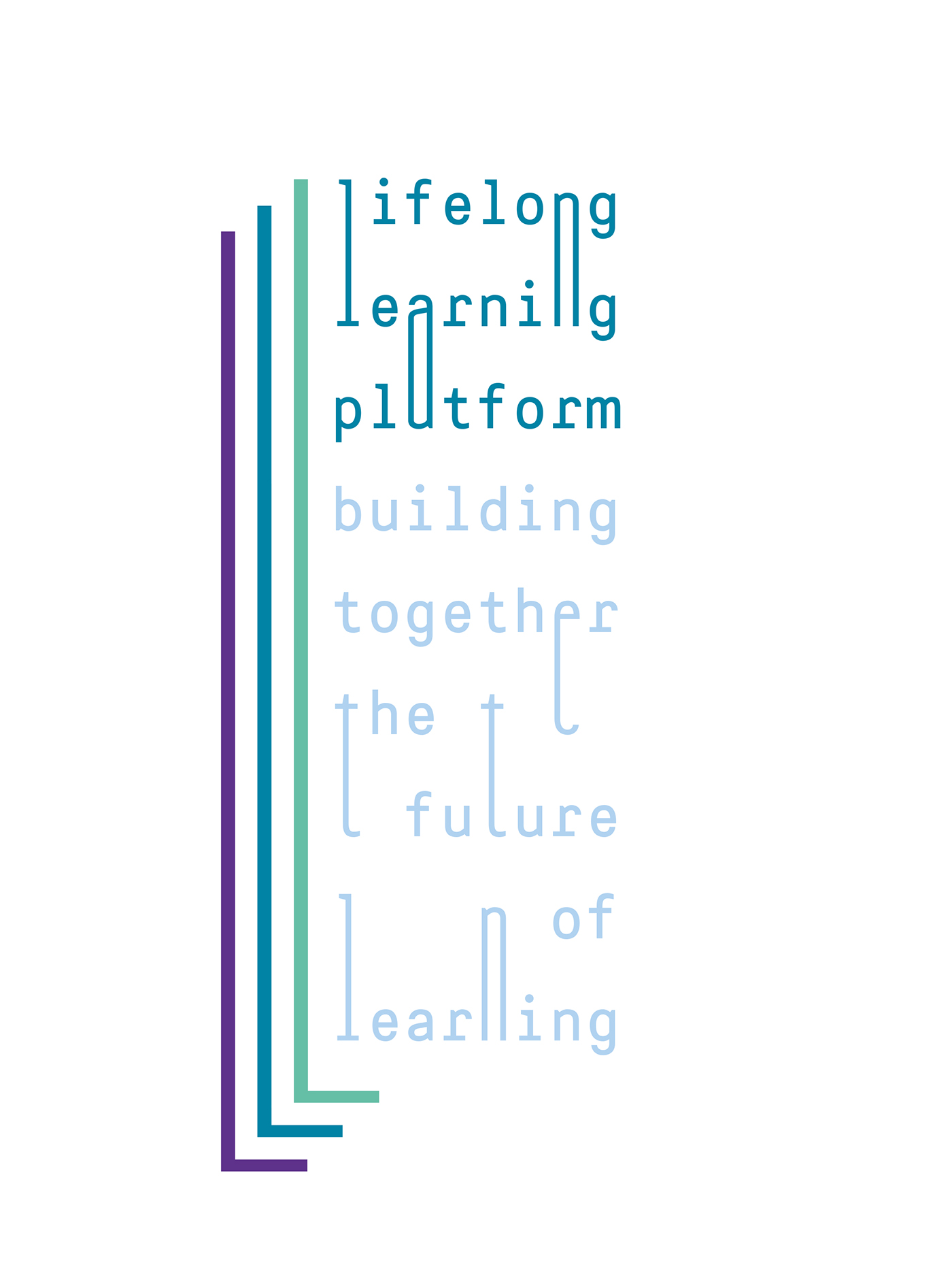 david colin lifelong learning Platform lifelong learning platform identité identity Layout Typographie typo font stretched grid communication
