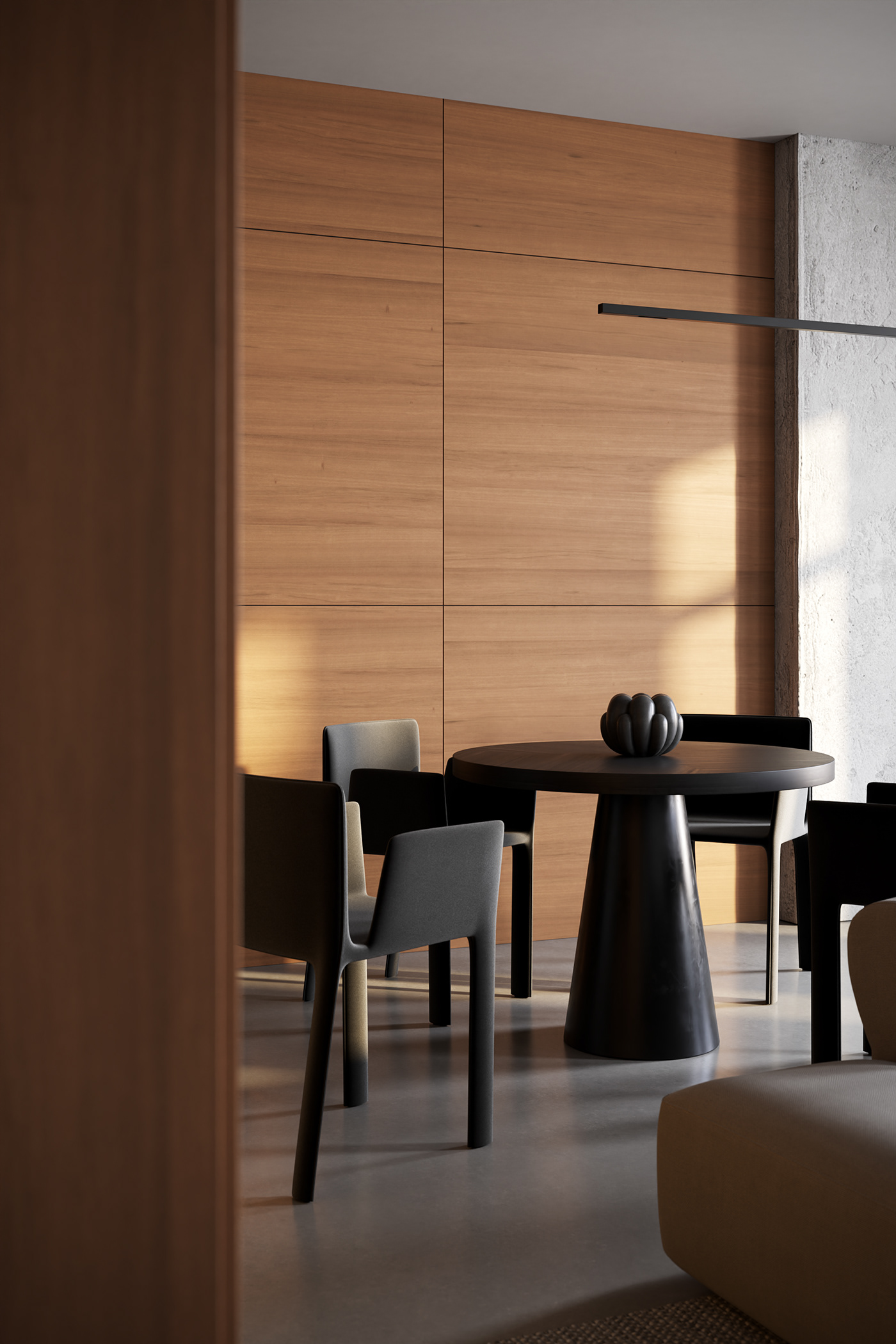 interior design  architecture visualization Interior kitchen bedroom 3D minimal Project modern