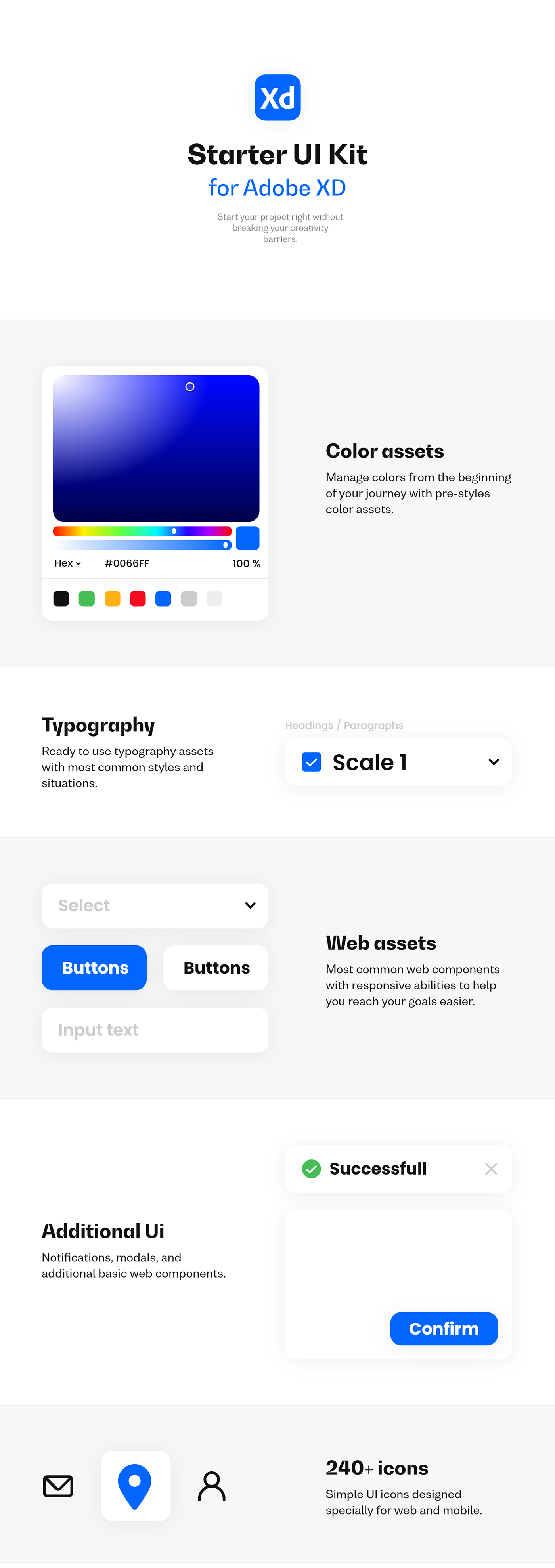 adobexd assets buttons components Forms freebie UI Web Web Design  Website