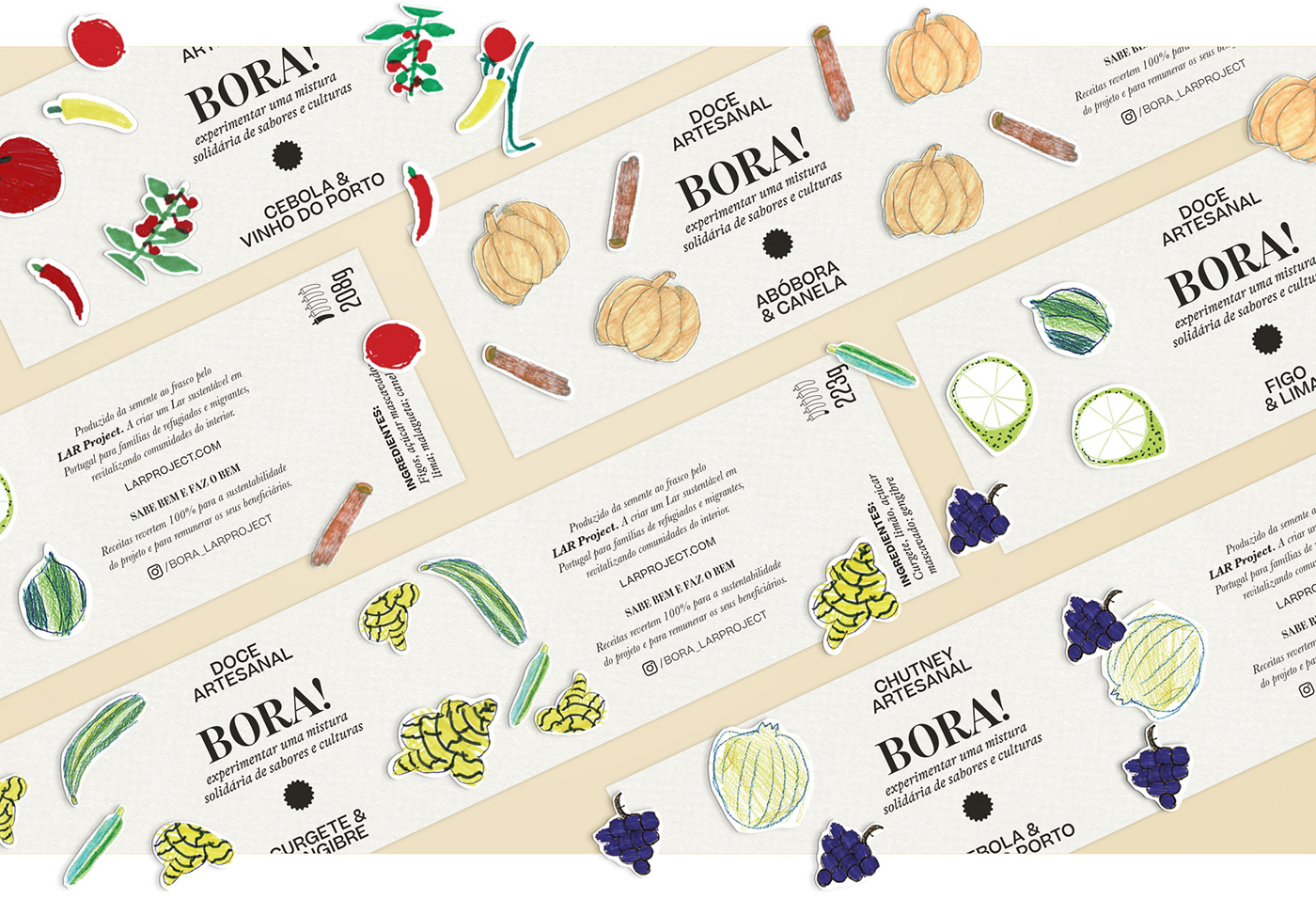 brand identity chutney Food  ILLUSTRATION  jam Label Packaging packaging design visual identity