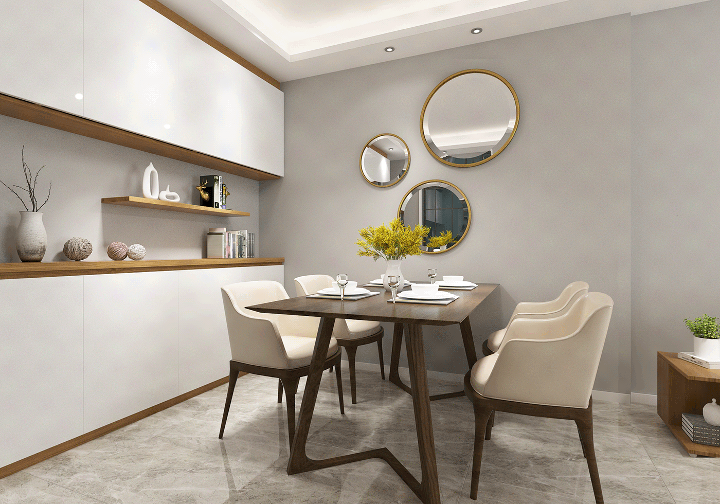 design interior design  architecture Render visualization 3ds max modern 3D corona living room