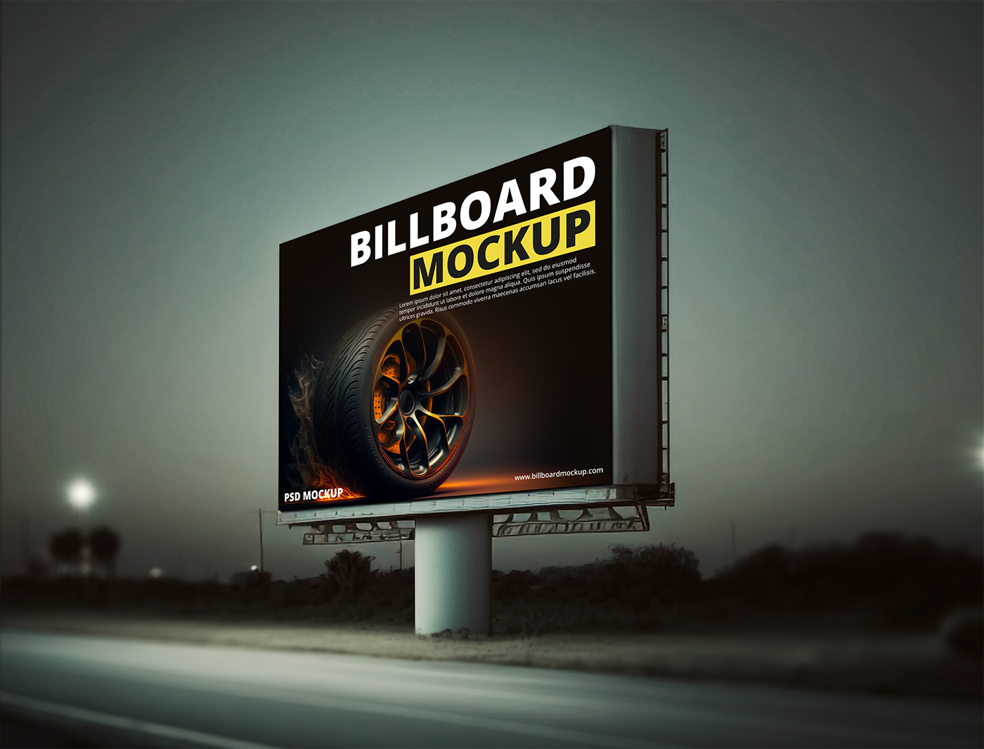 ad advert advertisement advertising mock-up advertising mockup banner banners billboard borneafandri business