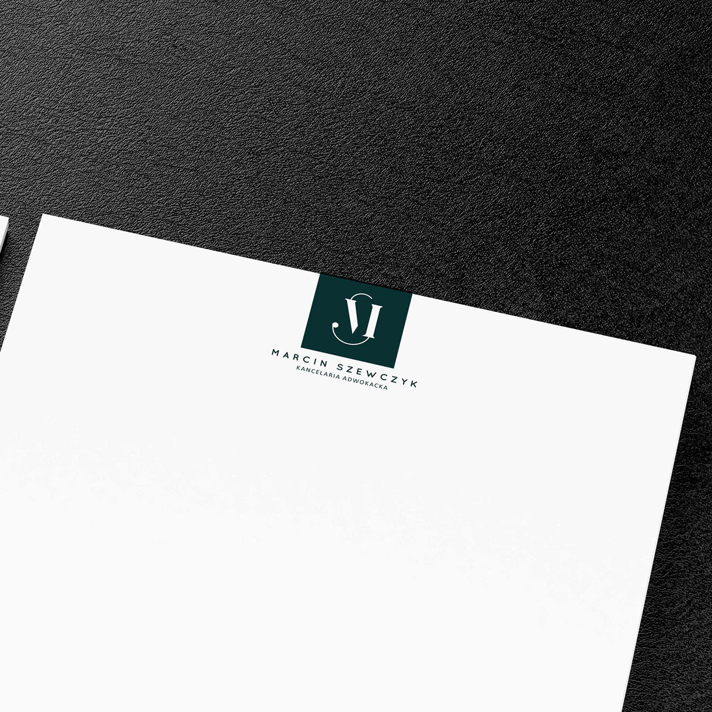 businesscard companypaper graphicdesign green Mockup paper
