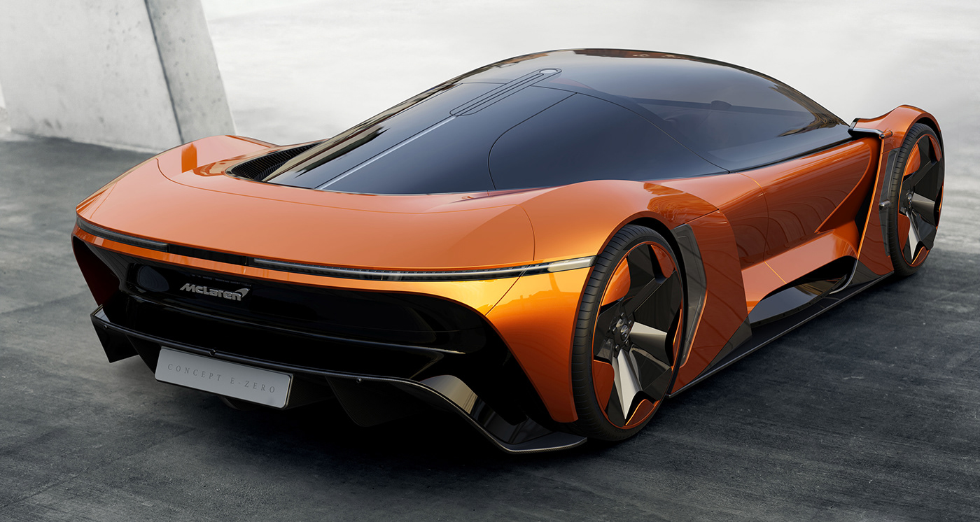 car design McLaren daniel platek design supercar concept car designer automotive   ev London