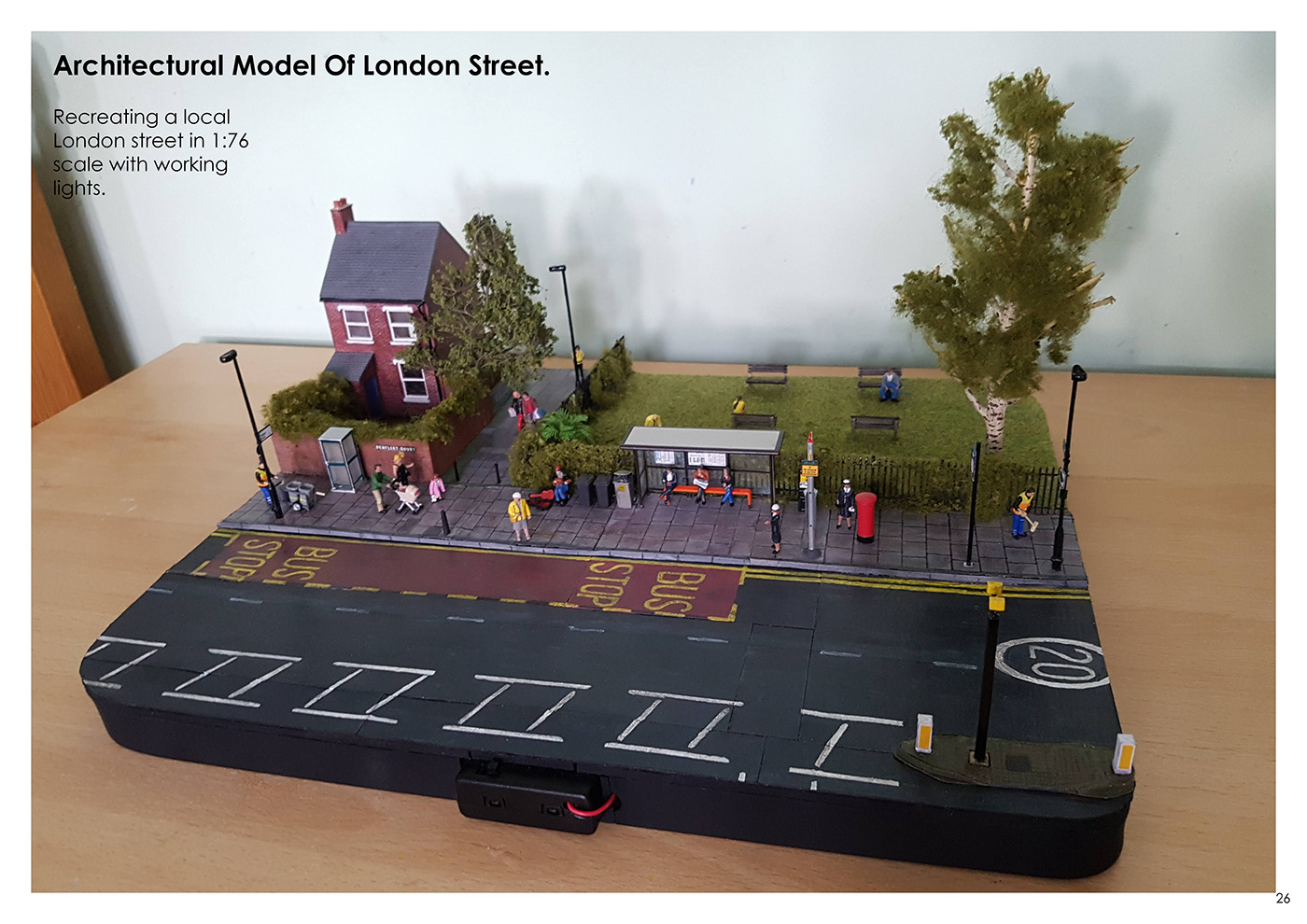 model architecture architectural design scale London Modelmaking Urban road Landscape Miniature