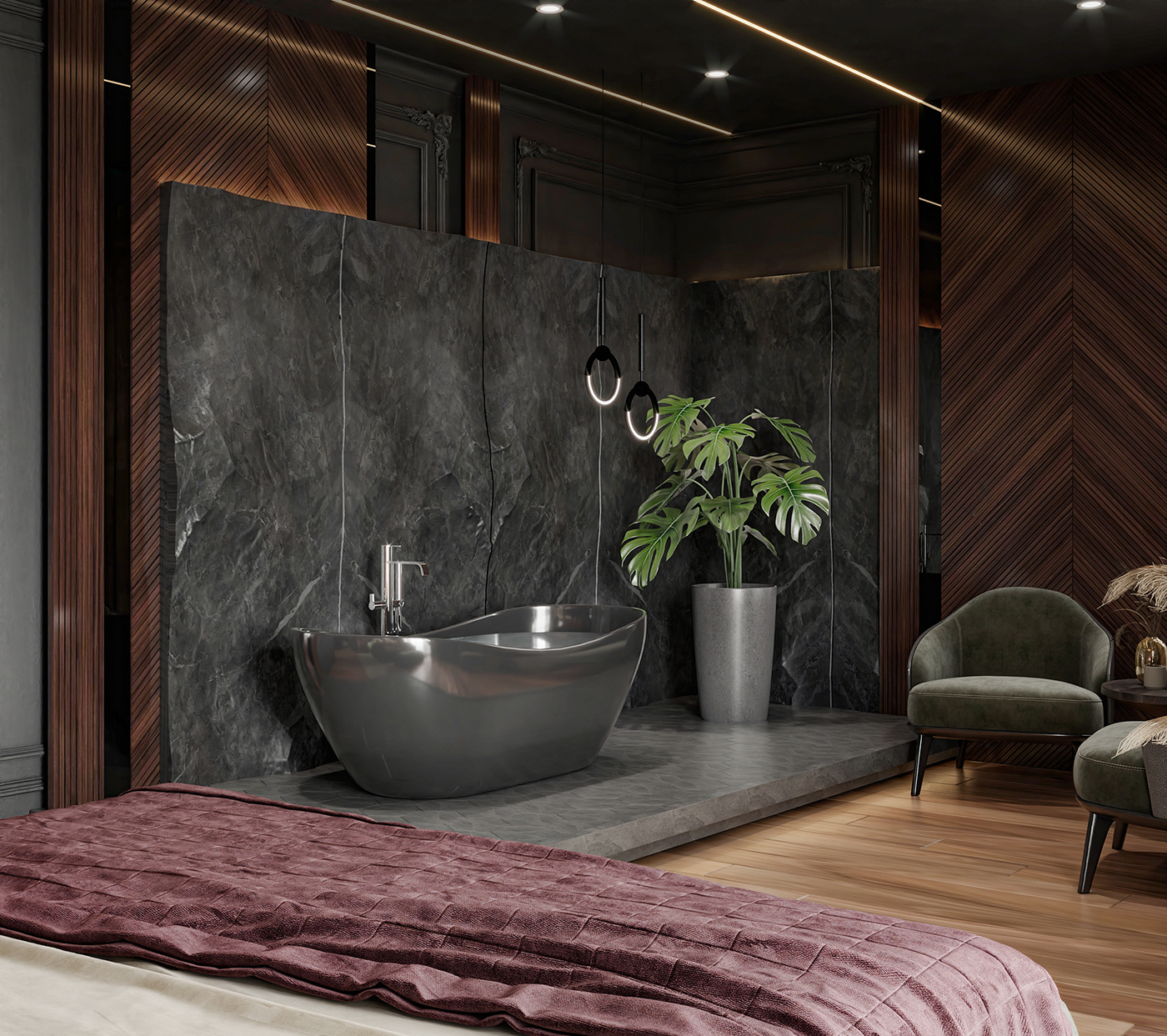 bedroom black download free Interior luxury Master
