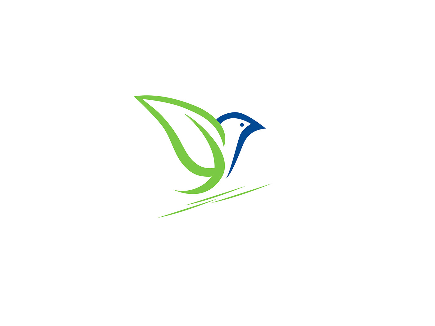 bird company minimal modern nature logo mark tech
