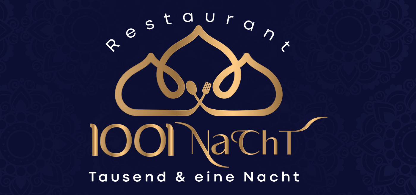 Food  restaurant Logo Design brand identity menu design visual identity arabian nights 1001 nights aladdin