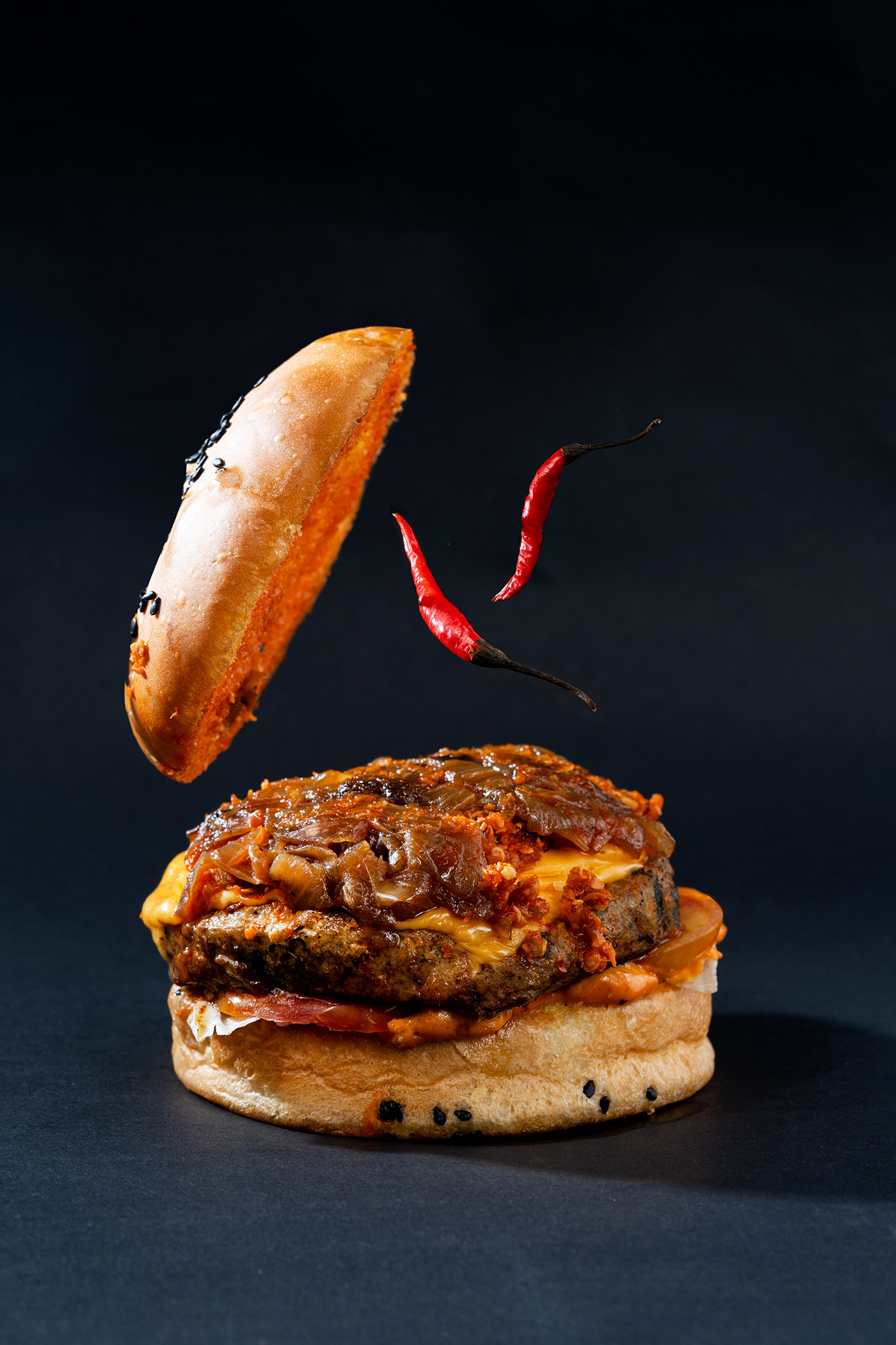 Fast food burger food photography burger photography food styling photoshop photographer mumbai photographer