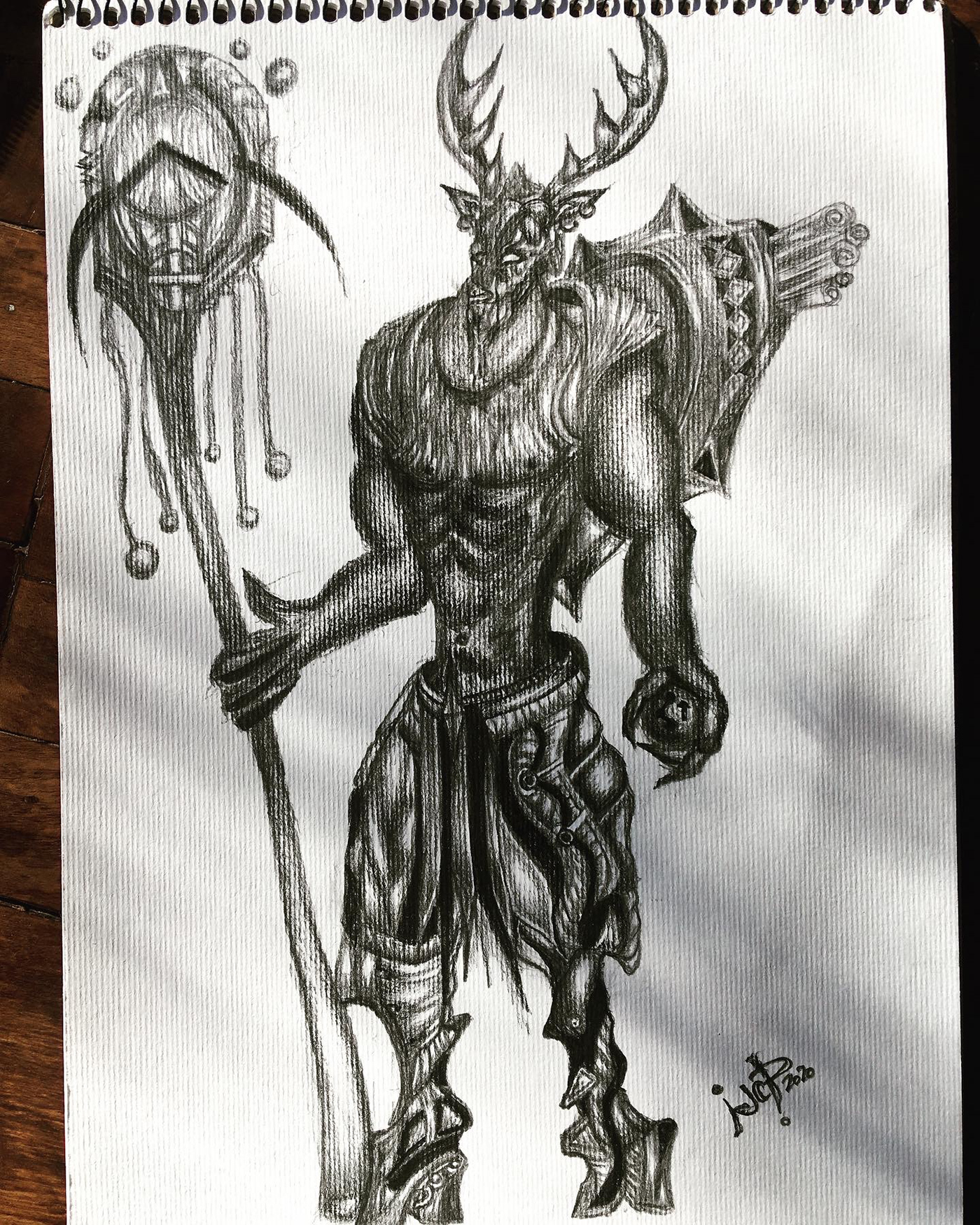 conceptart concept concept art fantasy Picture shaman gamedev gameart Game Development character concept fantasy artwork artwork game design  design artist Project new work New Picture artist artistic creative graphic work Pencil drawing Drawing  draw arte message
