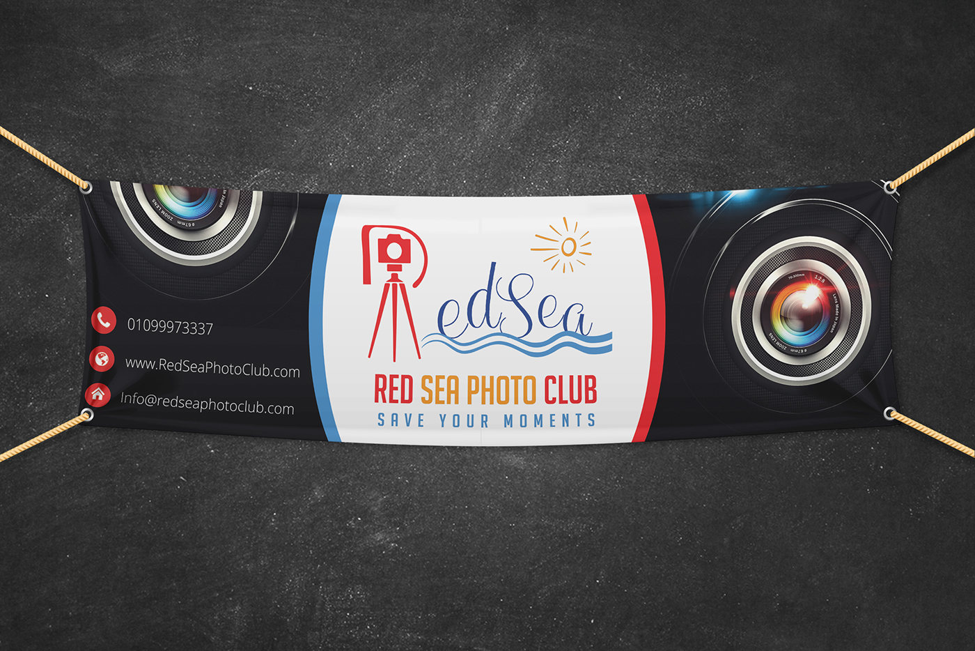 branding  hurghada identity design flyer a4 club photo sea Resorts