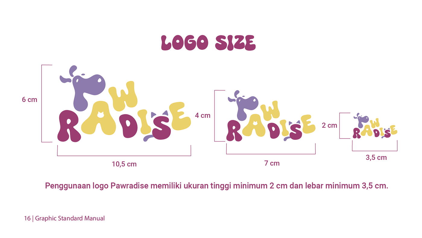 Graphic Standard Manual brand guidelines visual identity logo guidelines petshop logo pet logo brand identity
