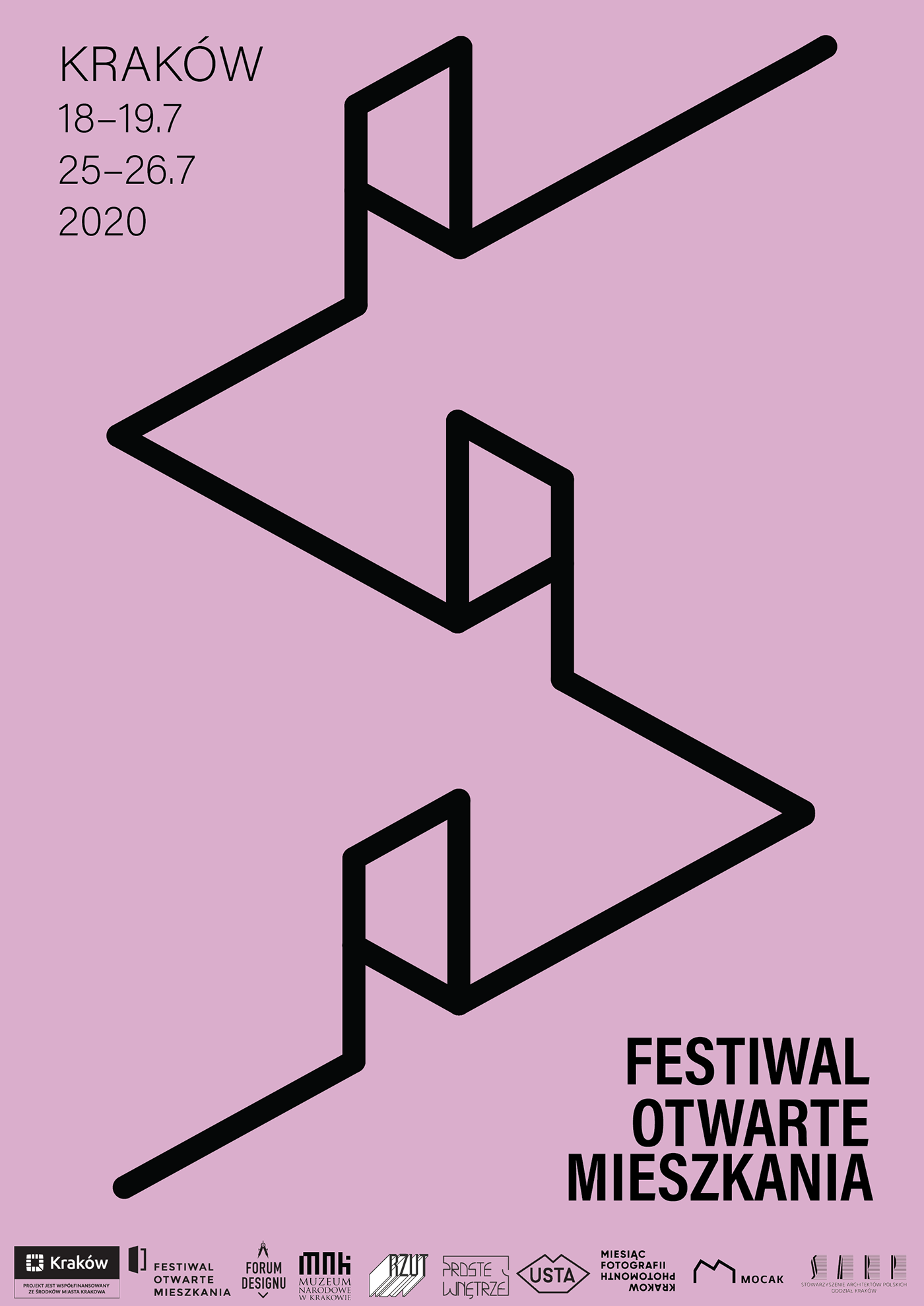 #Branding #concept #Festival #minimalistic #Poster #visualidentification