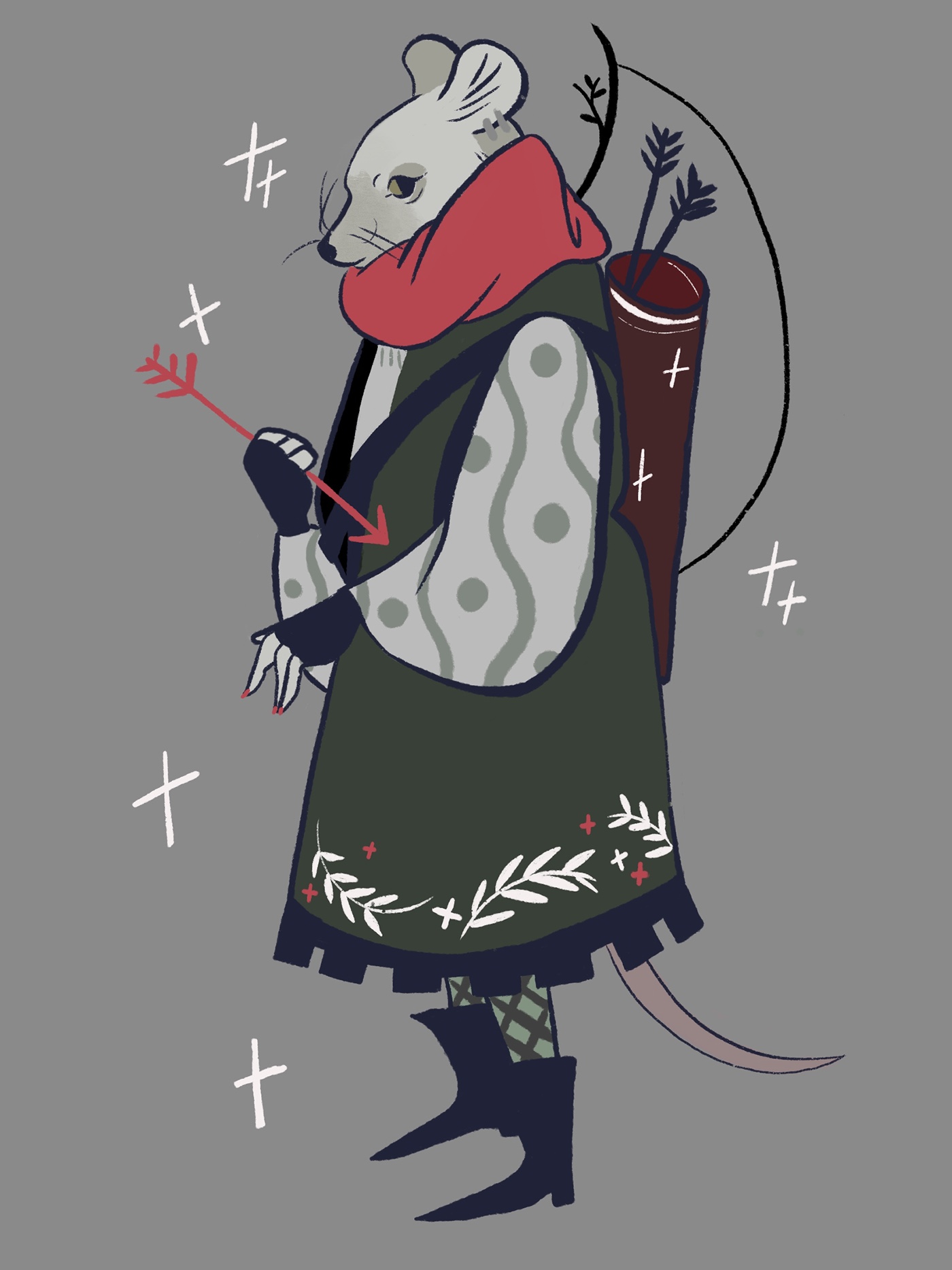 design Character design  mouse animal