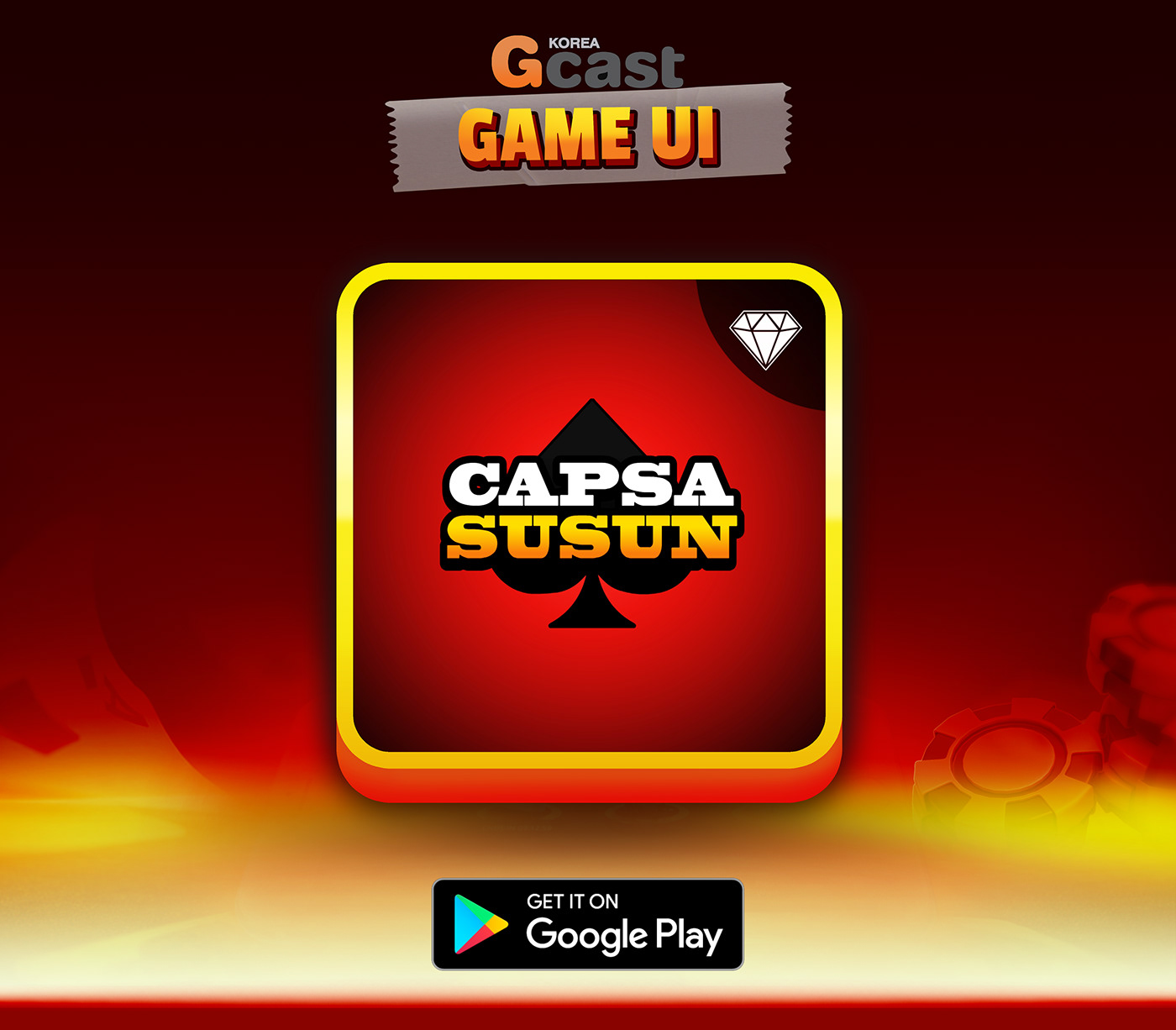 capsa susun card game casino gaming chinese poker fullhouse gui game icons mobile game multiplayer game Poker
