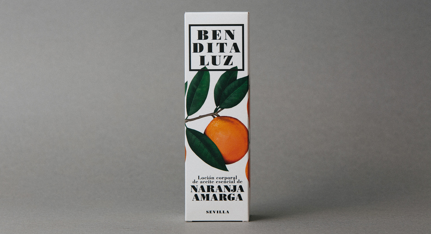 bitter orange bodymilk botanical cosmetics Health ILLUSTRATION  natural orange Packaging sevilla