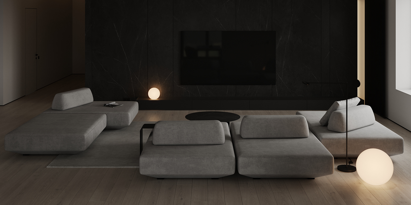 3D 3ds max apartment arhitecture corona corona render  design interior design  Render visualization