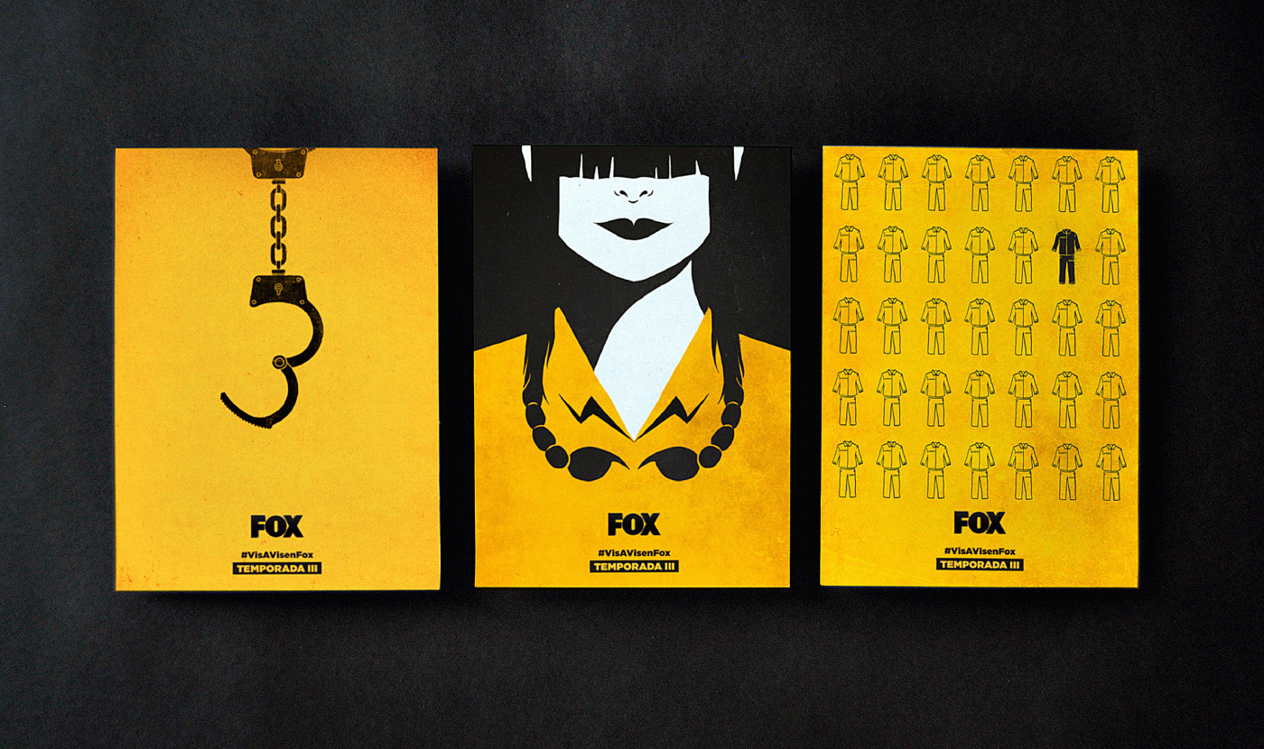 tvshow TVseries Netflix FOX Show posters teaser campaign visavis spain