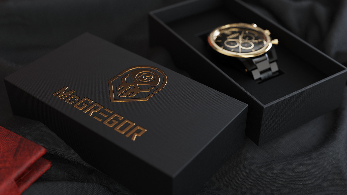 commercial industrial keyshot McGregor Product Rendering realistic render watch