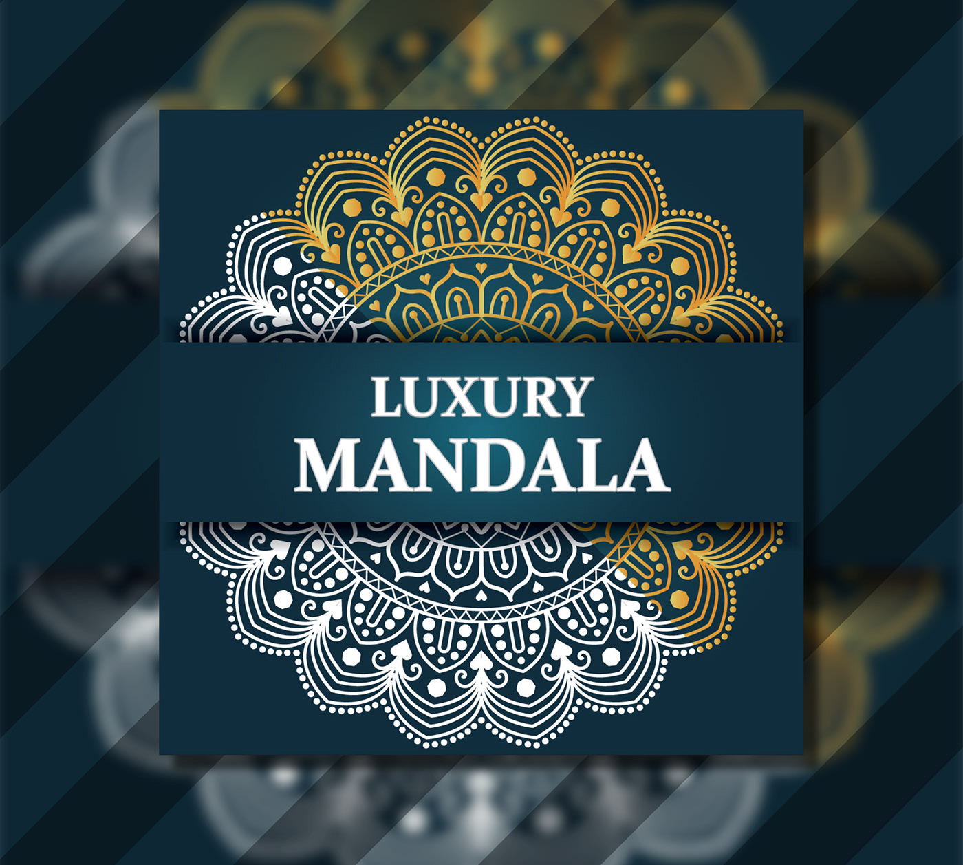 wedding ornament luxury Mandala design ILLUSTRATION  vector graphic design  pattern gold
