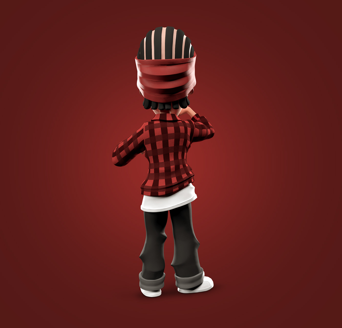 3D Character eduardo taddeu hiphop Mascot mascote modeling music personagem rap