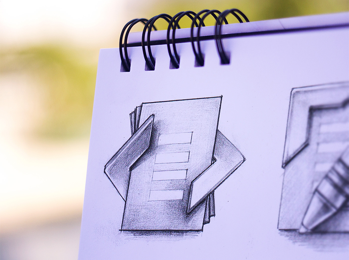 Icon icons sketch sketches concepts app application paper pencil iphone mac ios Ramotion design