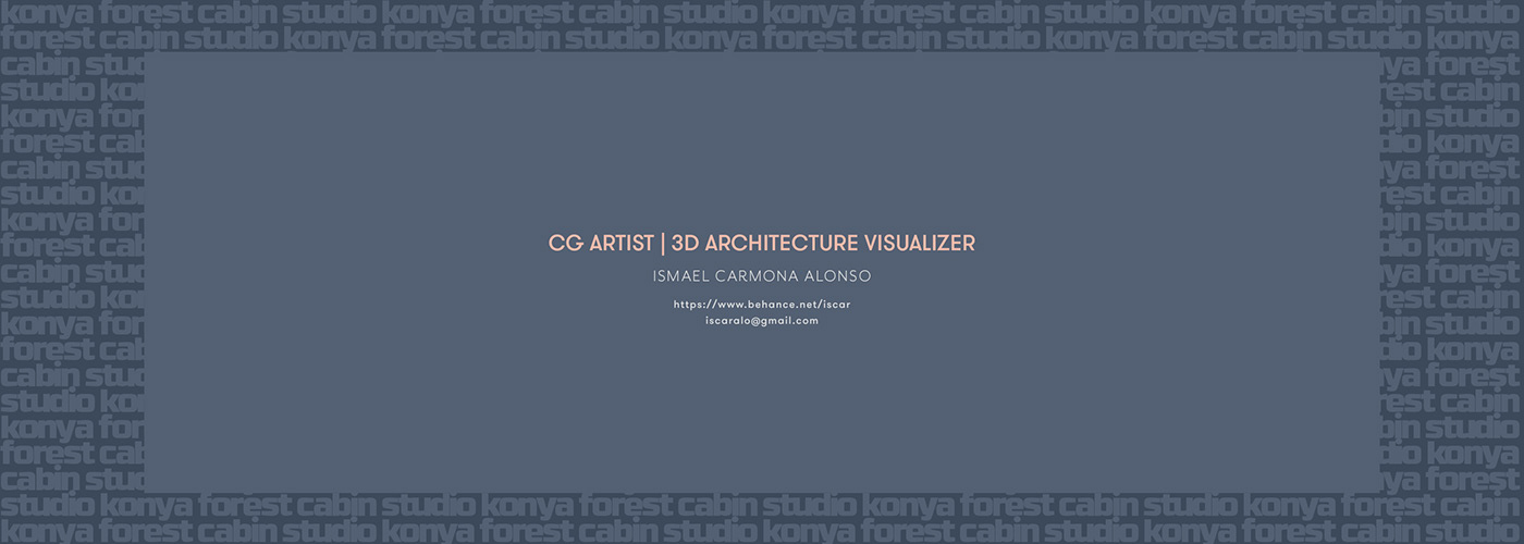 3ds max architecture cabin CGI corona exterior forest modern studio visualization