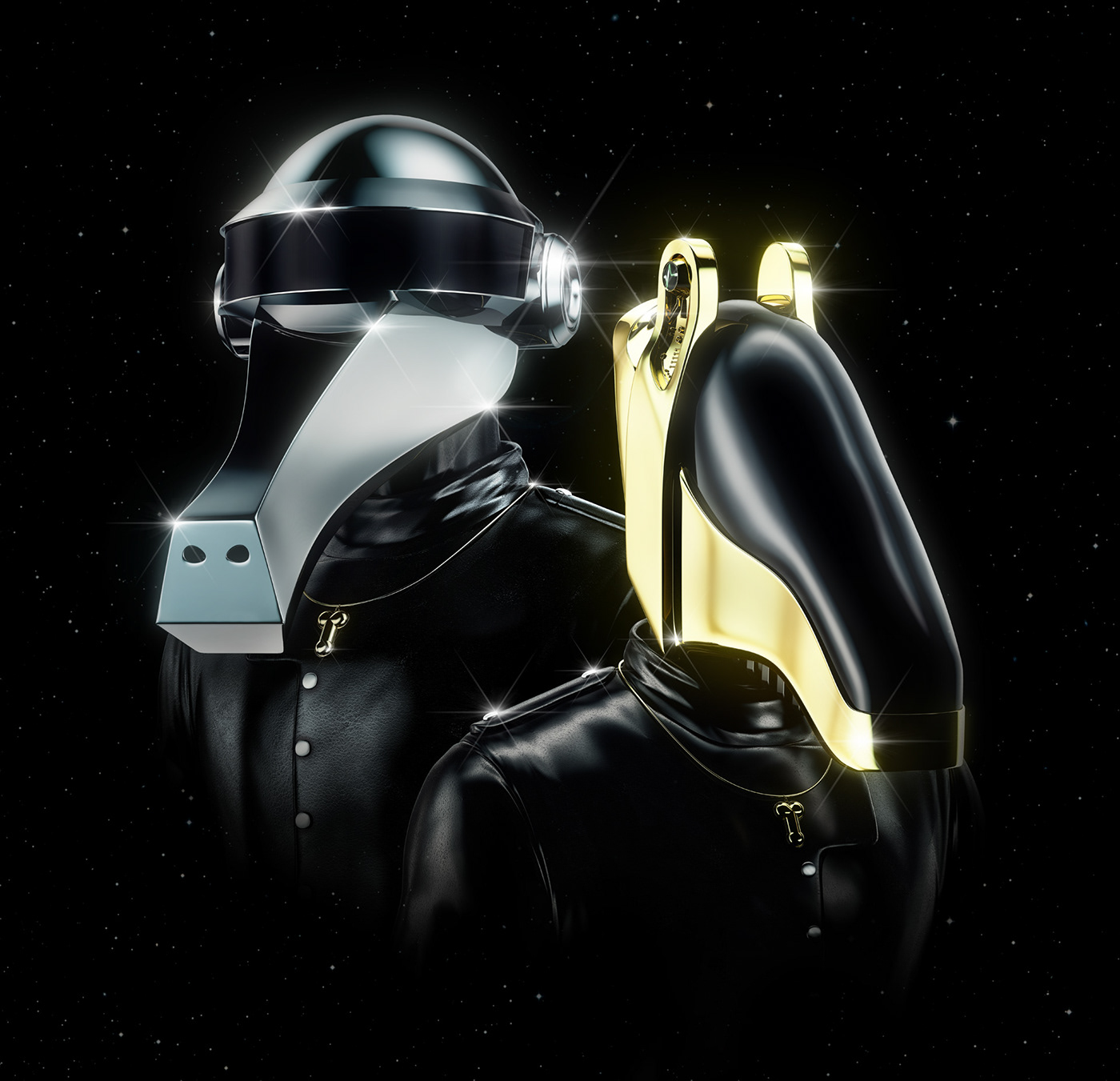 festival daft punk CGI trash horse Space  horses Pferd 80s foreal 90s electro 3D lettering disco