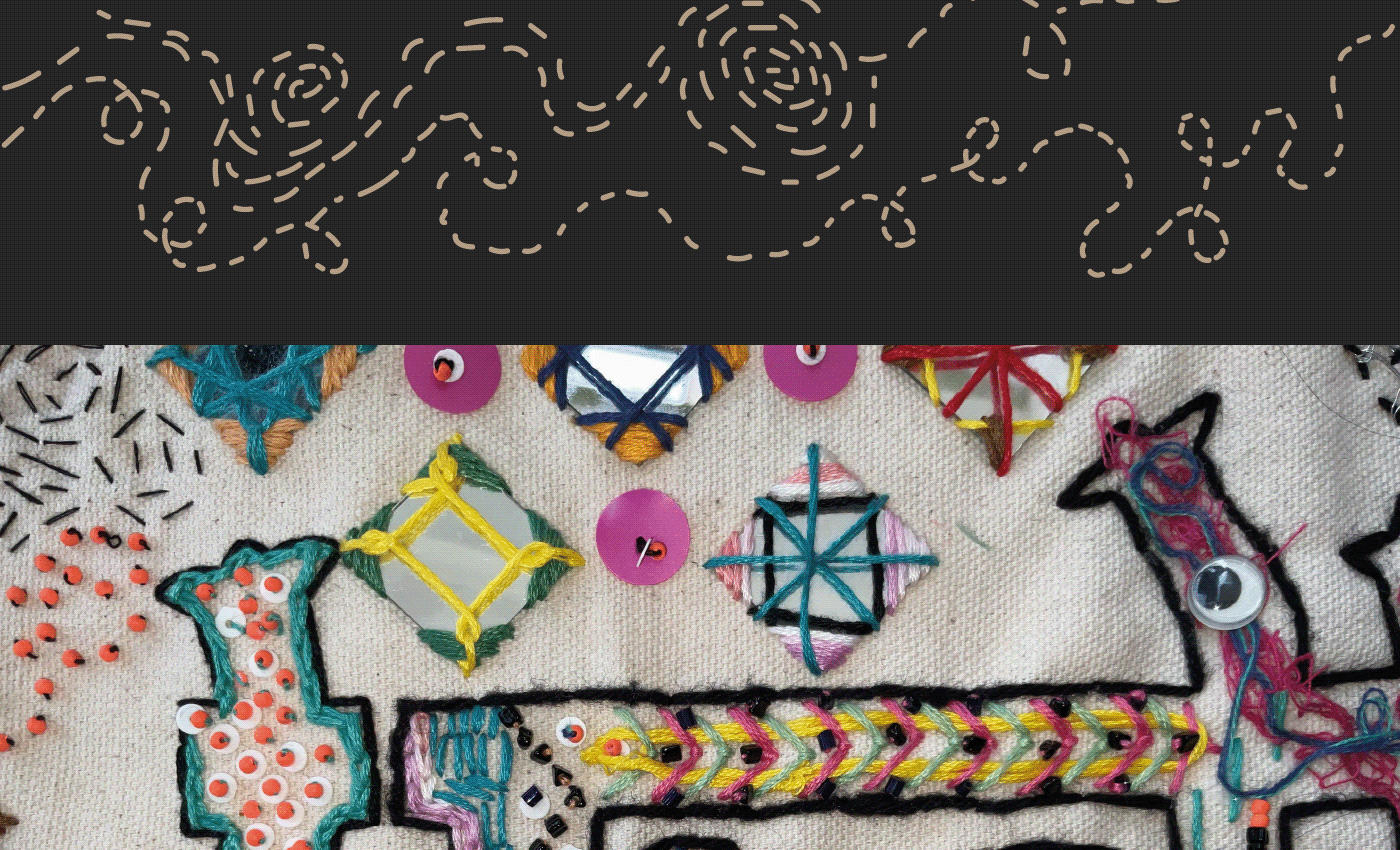Embroidery NIFTTEXTILE surface design textile design 