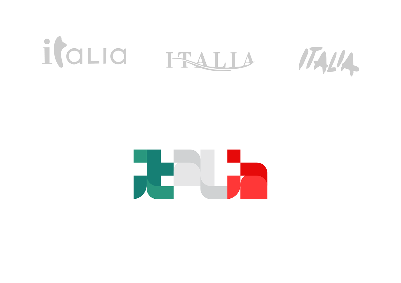 italia Italy tourism Turismo brand logo italia logo italy City Brand City branding tourism italy tourism italia rebranding italia branding italy identity