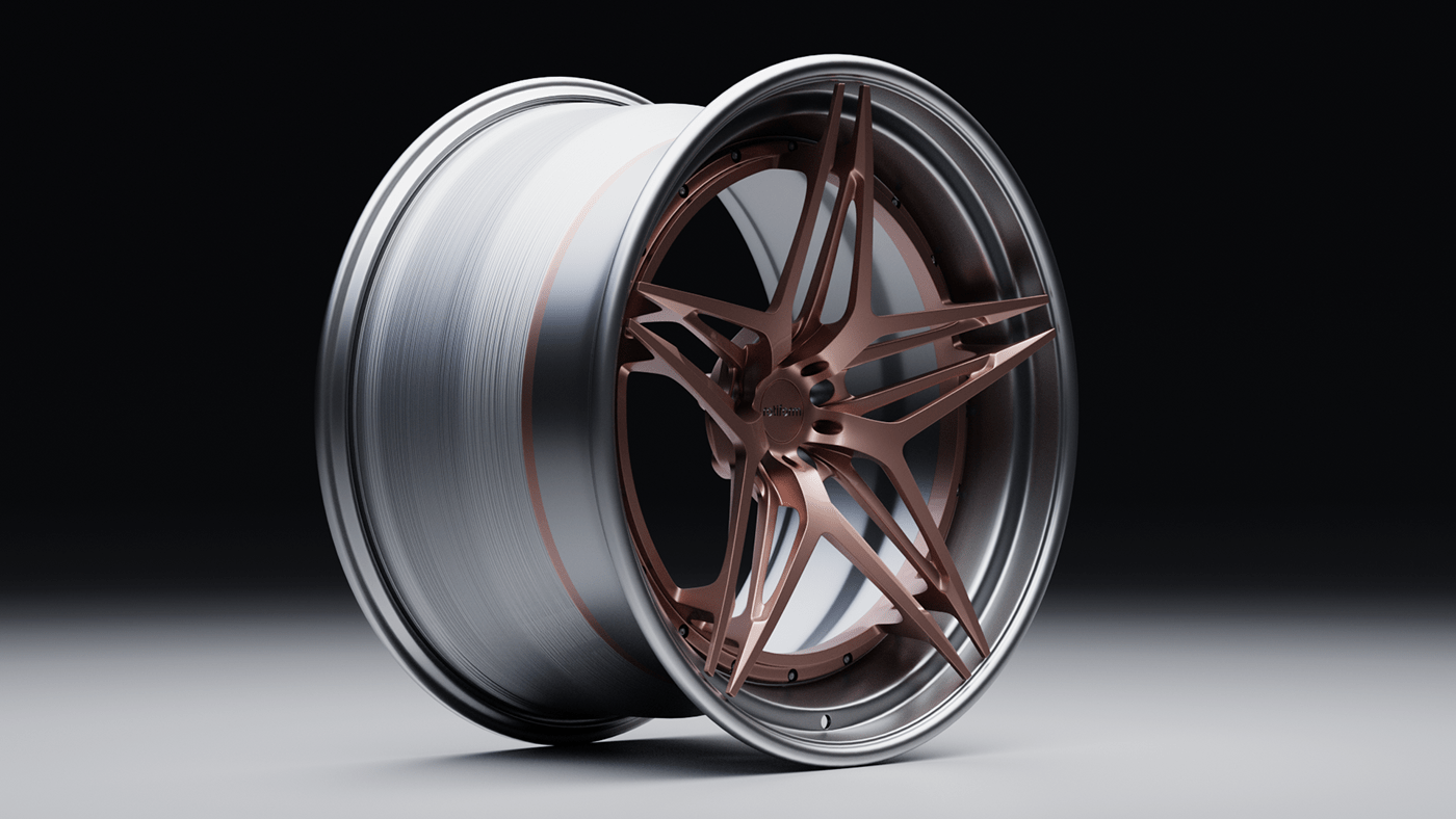 3D automotive   car CGI Racing rim Rotiform sport Tire wheel