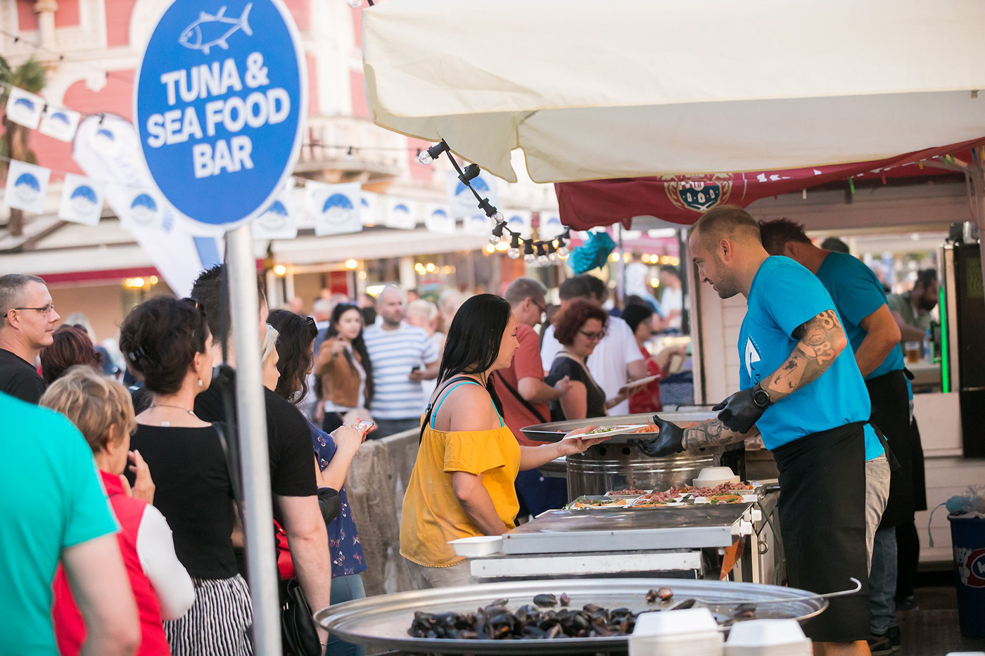 Croatia Event festival fishing Outdoor poreč street food festival tuna tunalicious