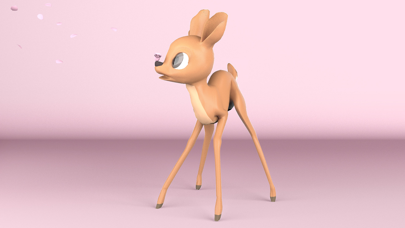 Bambi Jump Animation