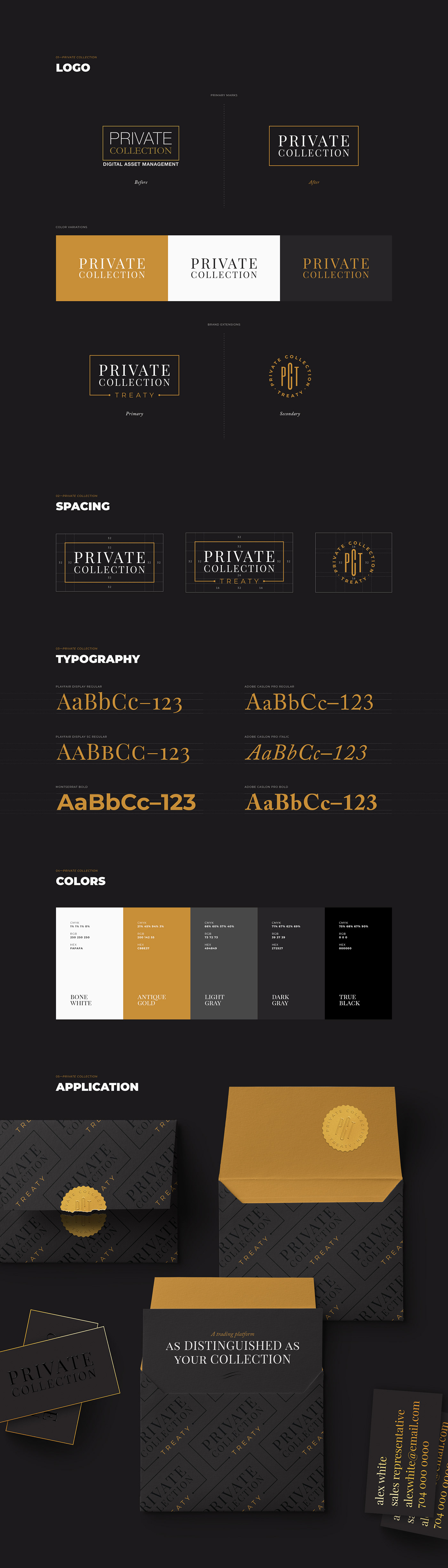 branding  graphic design  identity guideline redesign update print gold luxurious dark