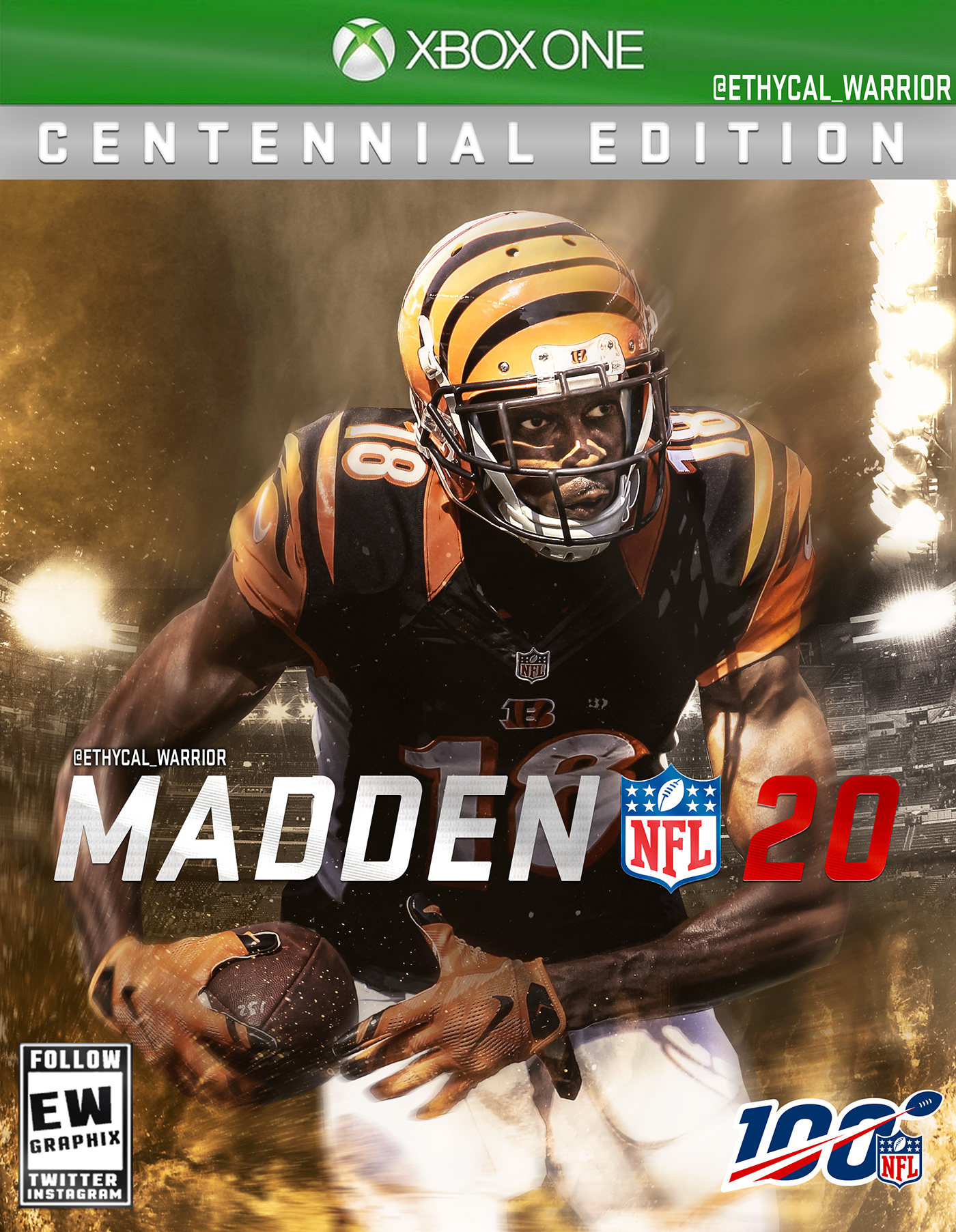 Madden Cover Template