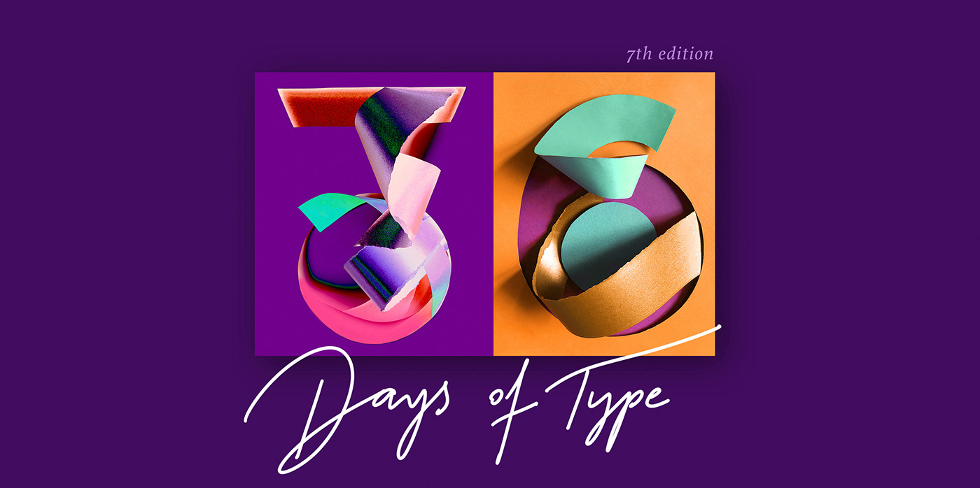 36 days of type alphabet craft lettering paper paper art papercut type