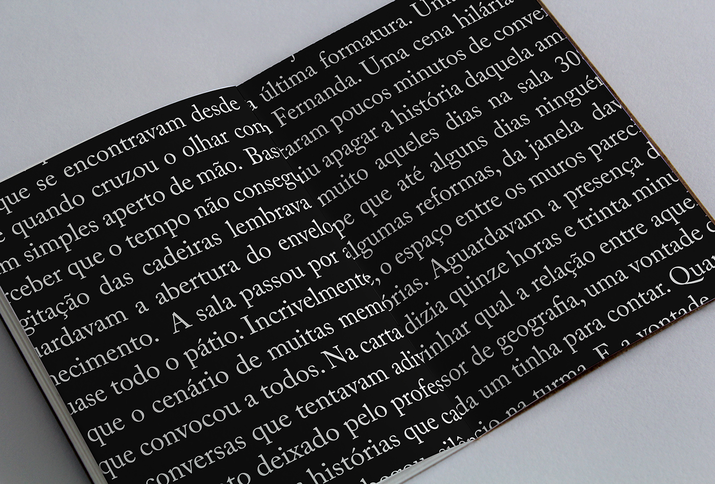 book tipography handmade leather