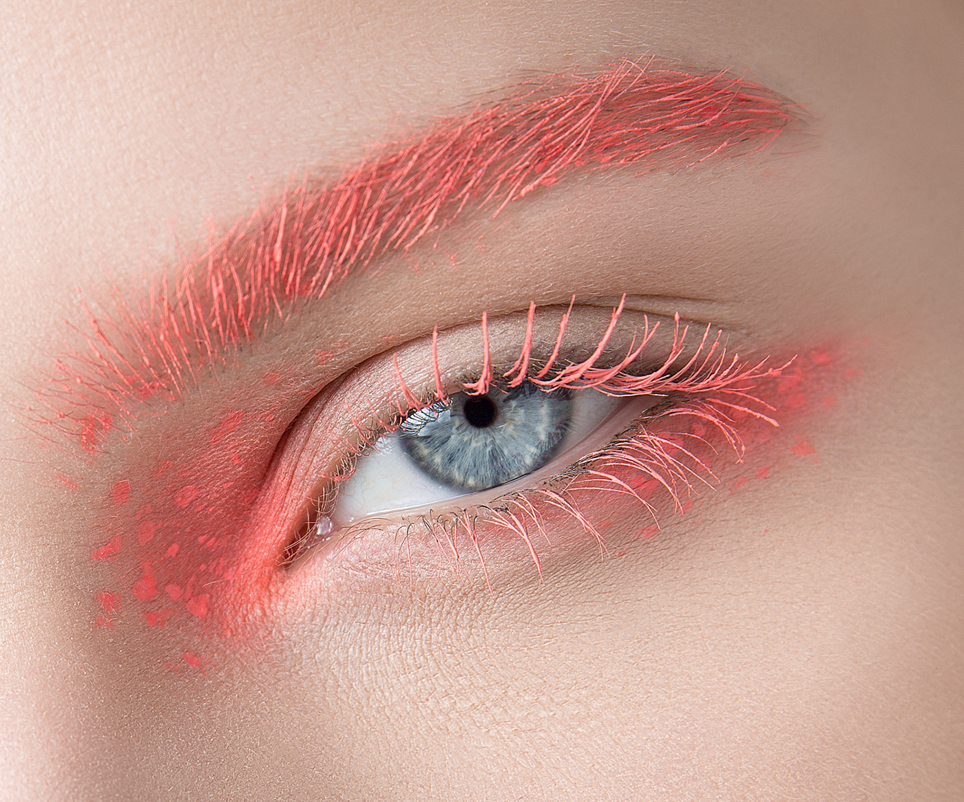 beauty make-up Fashion  high-end retouch eye skin