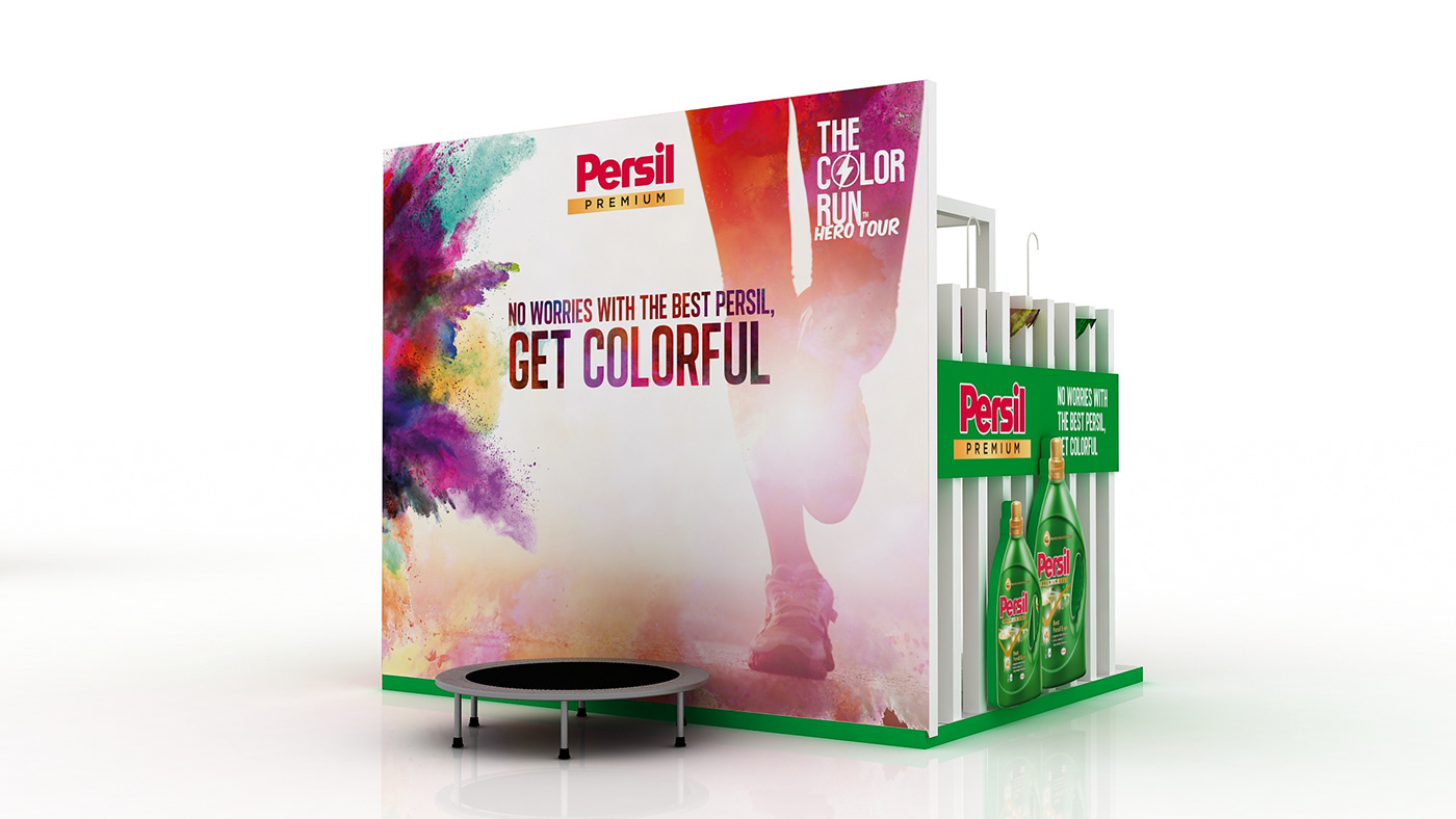 booth Display haroun Persil Stand wetrend