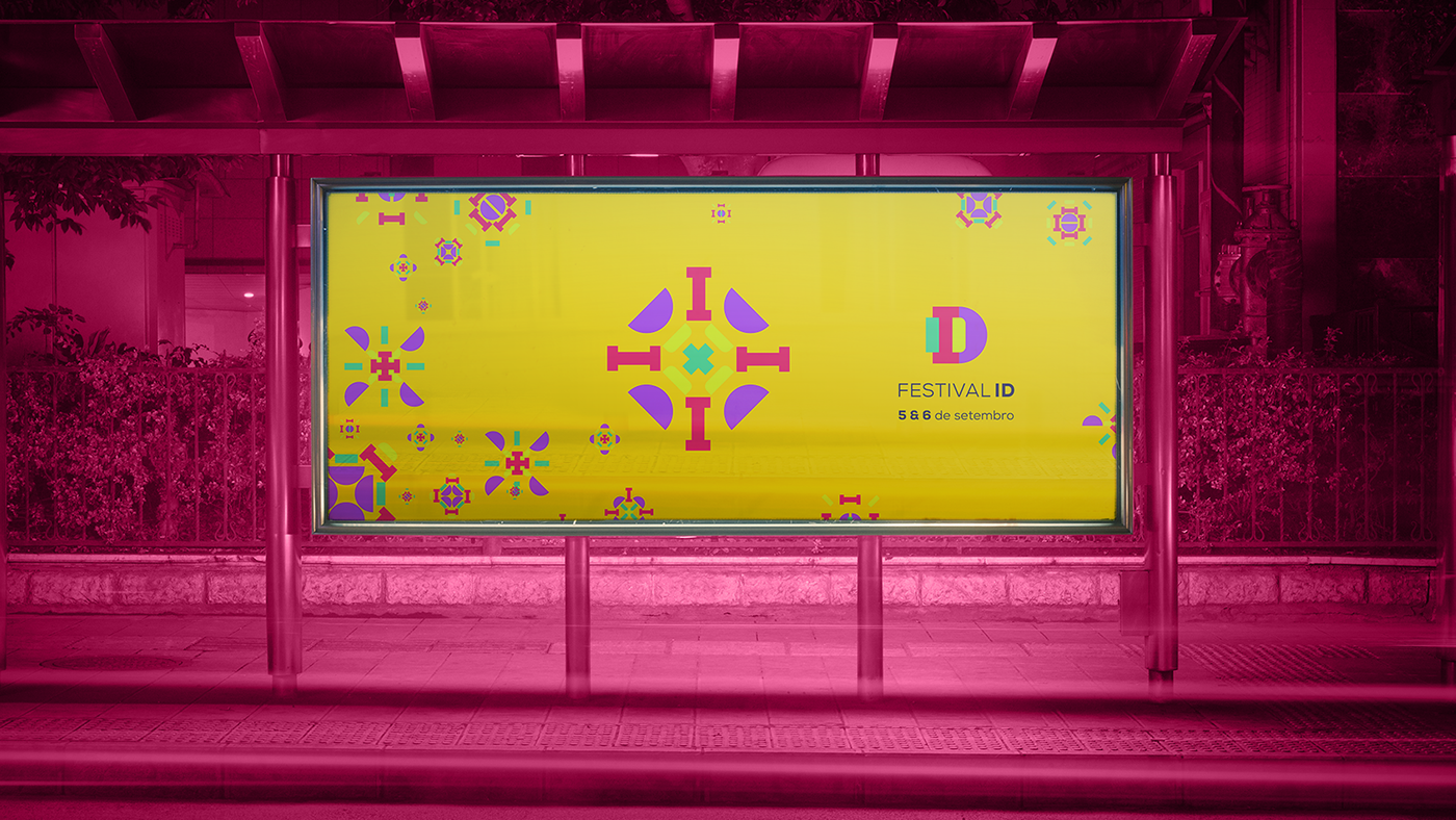 pattern identity Logotype Display pop branding  Brasil