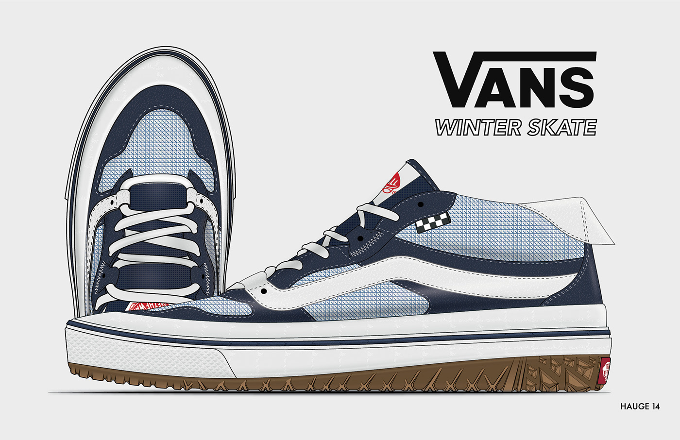 footwear footwear design industrial design  rendering skateboarding Student design Vans