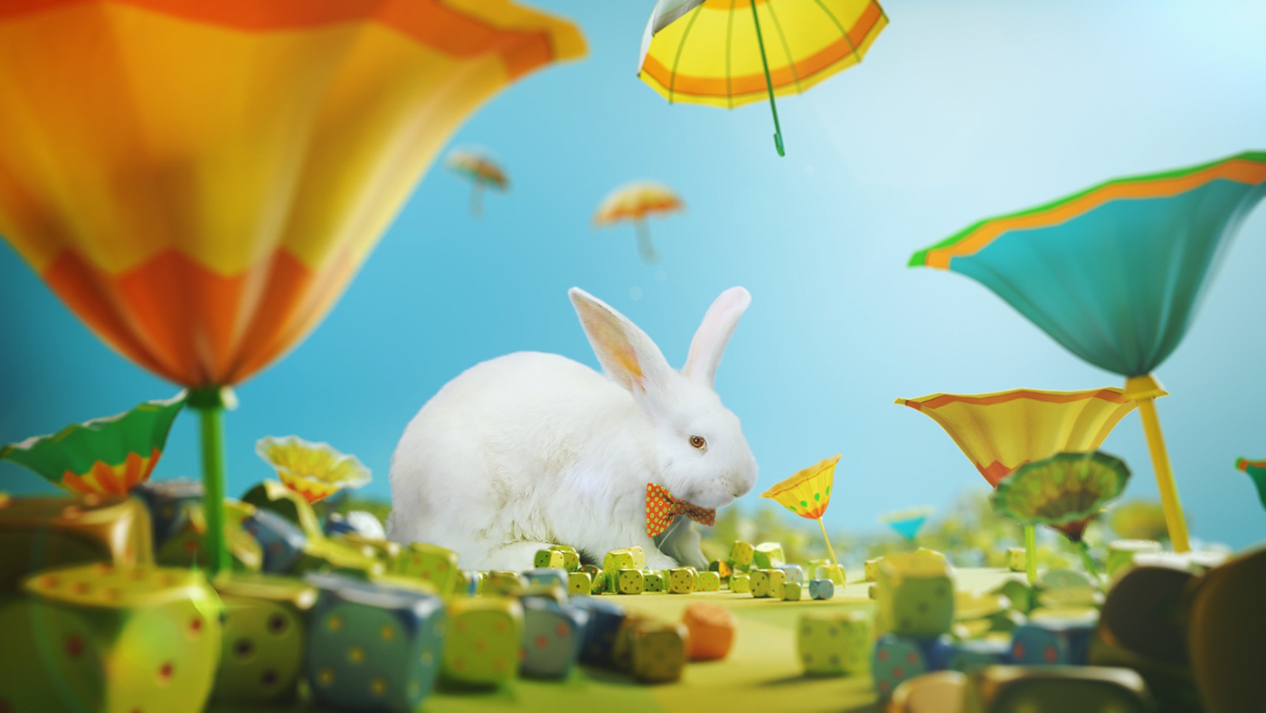 grad cgboutique rabbit opener Umbrella kids Entertainment directing   roman tsukanov Magic  