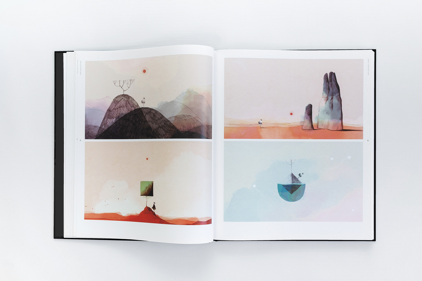 artbook conradroset editorialdesign game graphicdesign gris videogame