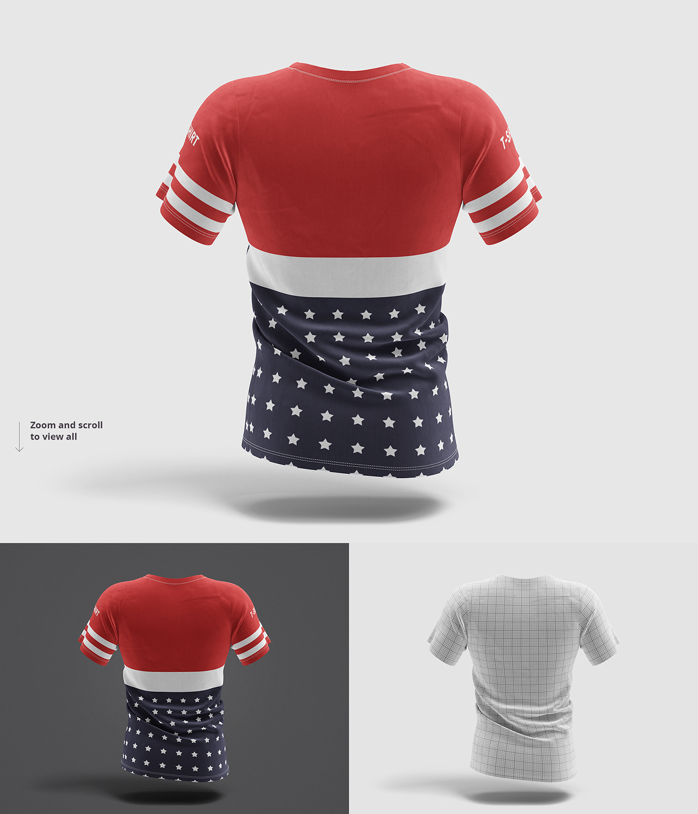 t-shirt Mockup psd 3D Fashion  fabric Clothing free photoshop