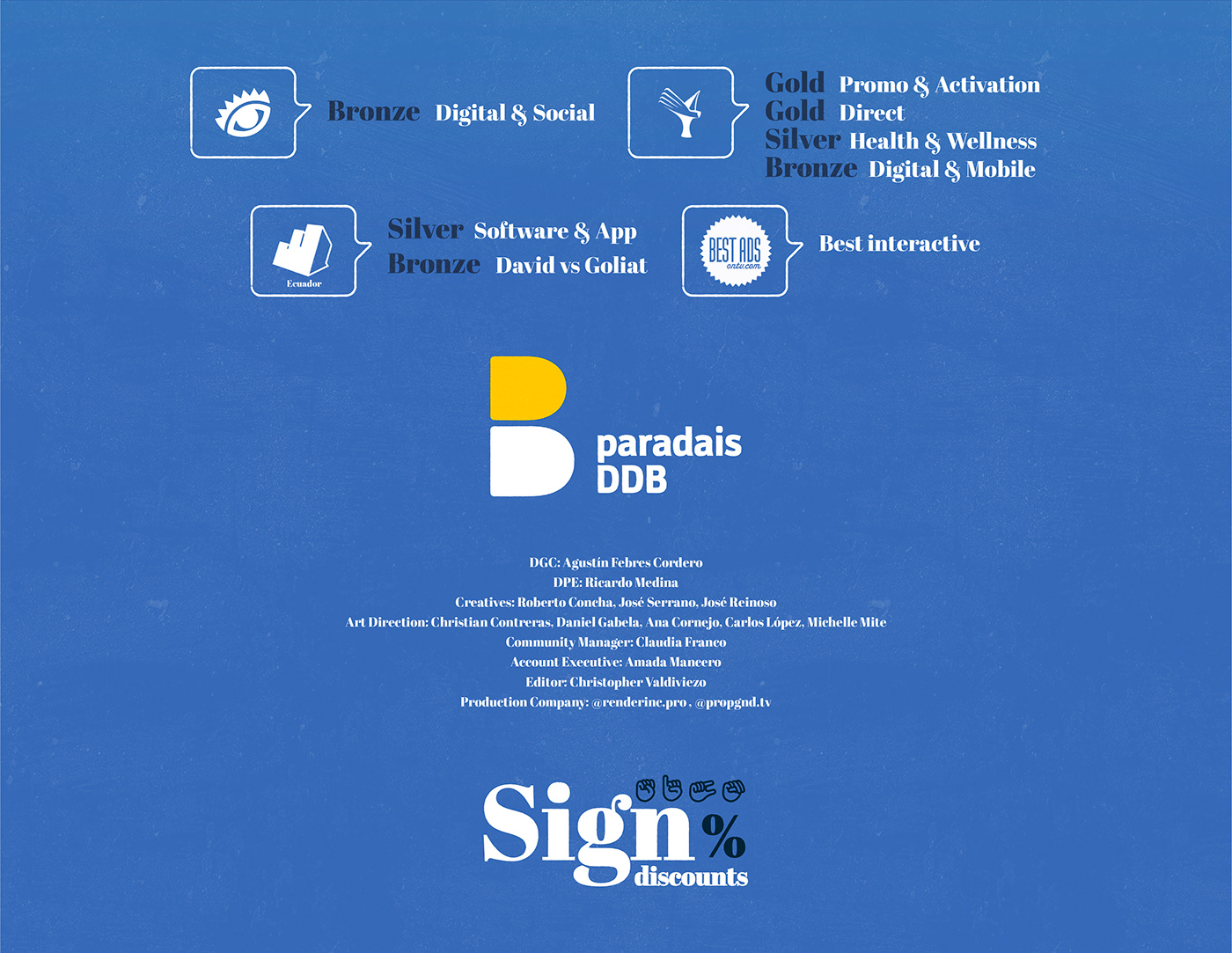 ads Advertising  condor effie Inclusive instagram sign language social media