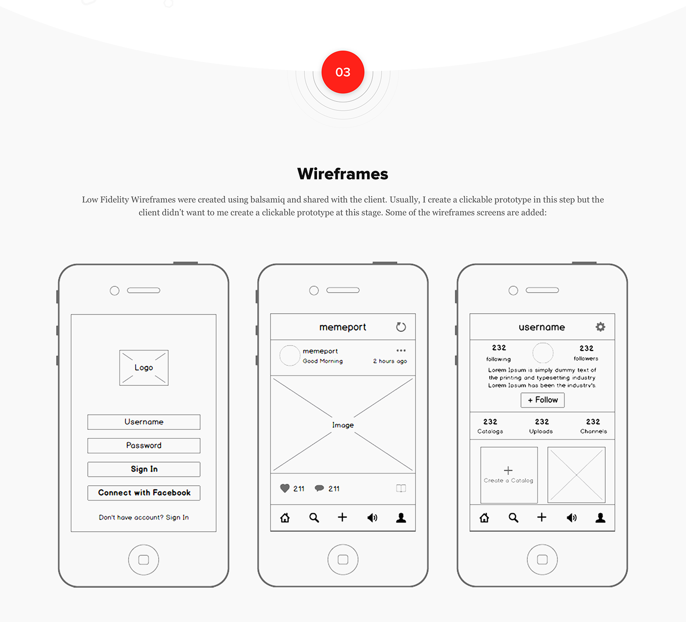 Case Study ios app design icon design  social media app share photos wireframe userflow UI ux
