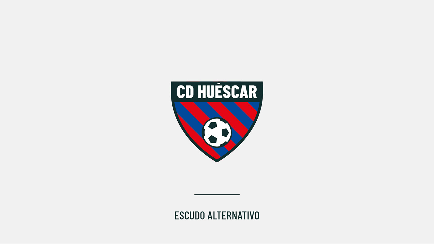 huéscar cd huéscar football soccer redesign brand shield escudo marca Futbol español españa granada andalucia restyle