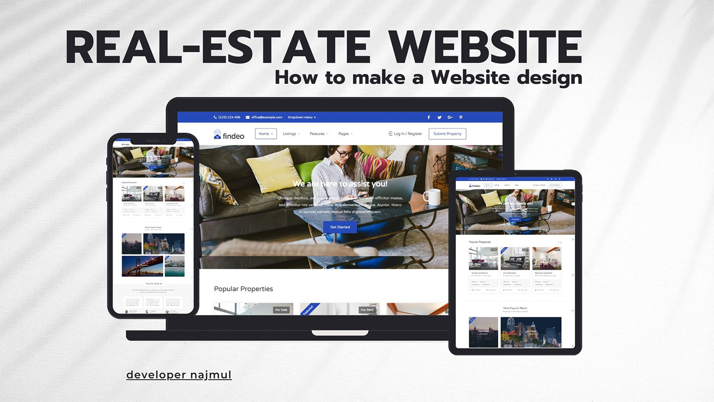 real-estate website