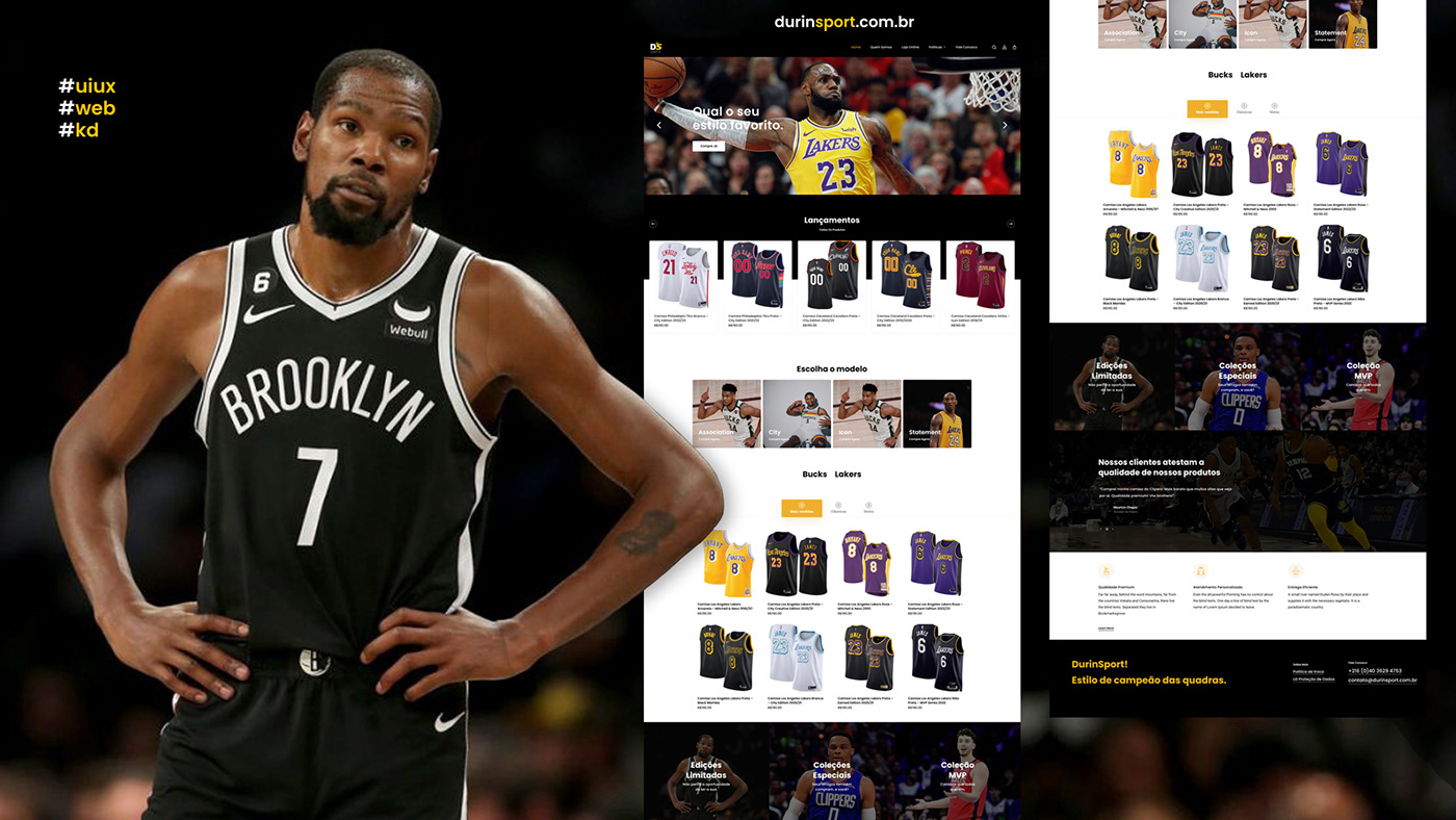 basketball e-commerce wordpress